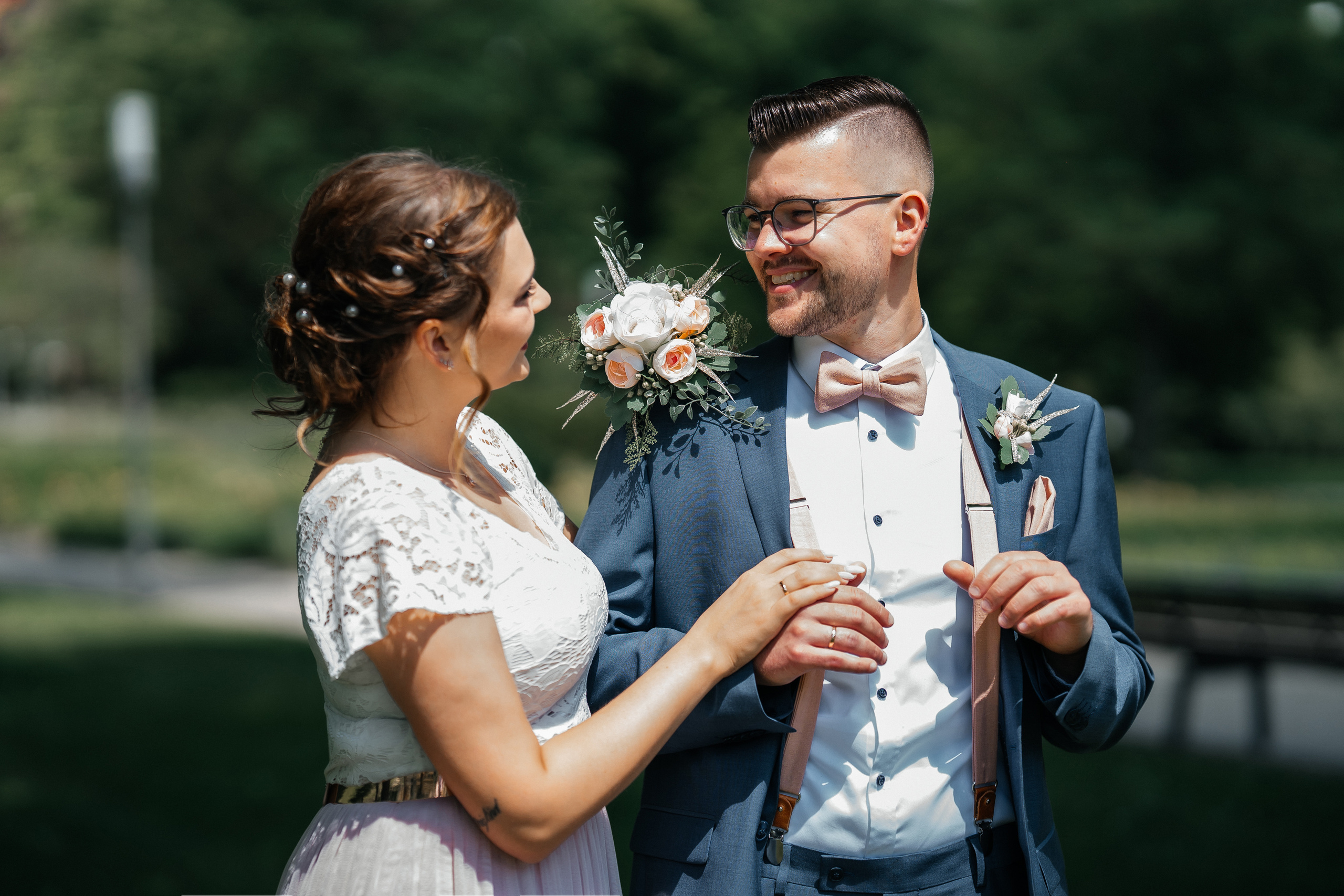 Sarah&Marcel. Kurpark Bad Hersfeld. Fotografin in Bad Hersfeld