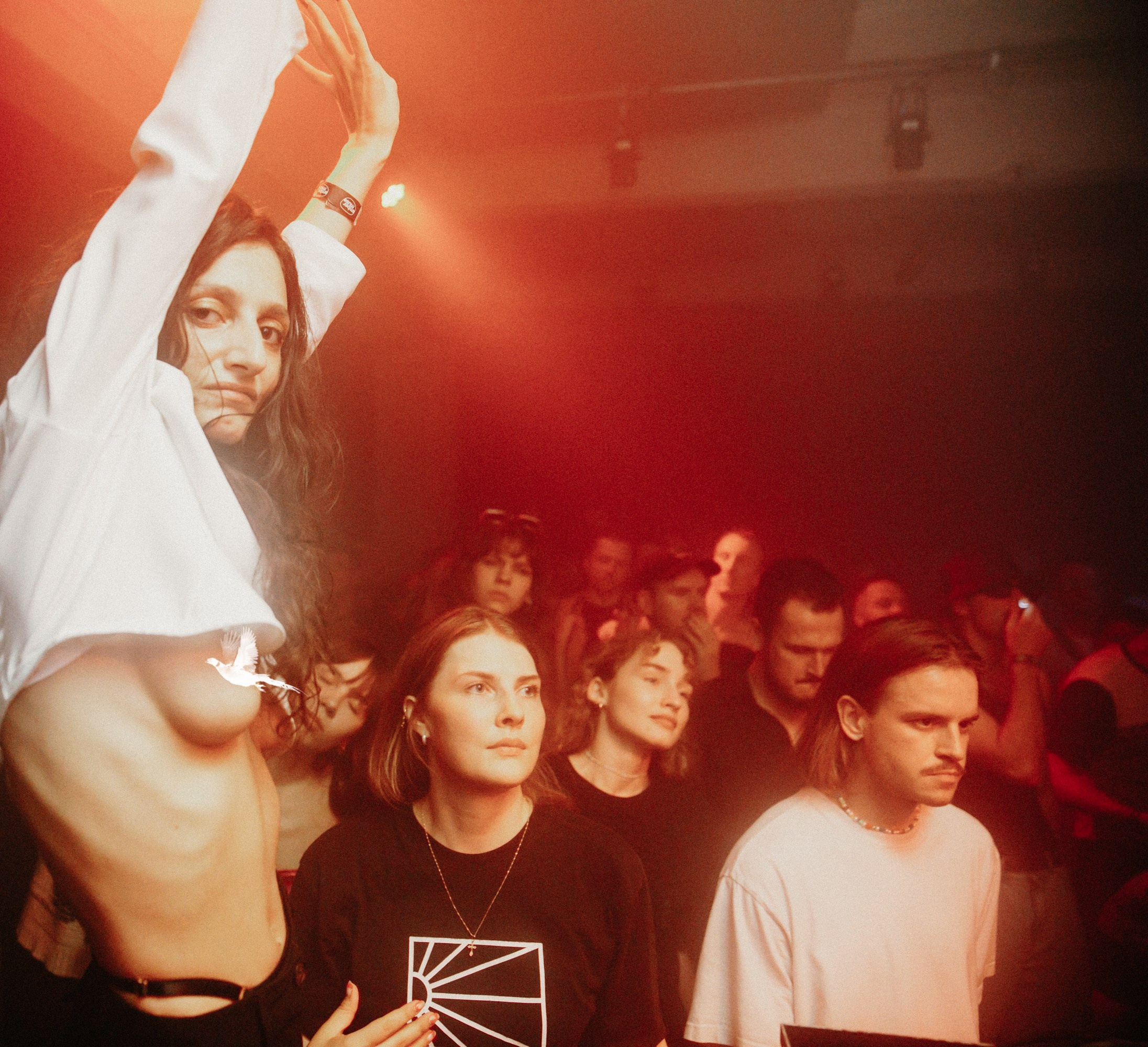 Elektroniskās mūzikas pasākums. Sandra Garanca Portrait and event photographer