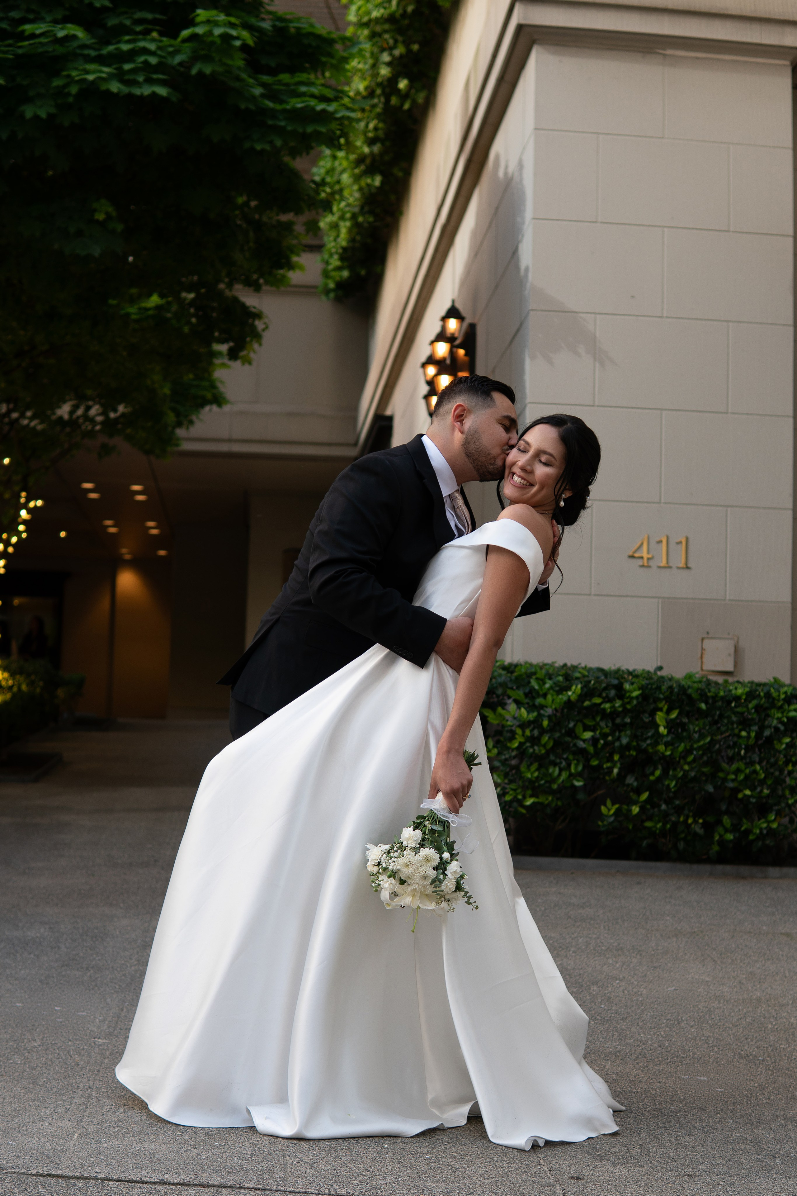 Bessie and Julio | Wedding Portrait session. Photographer in Washington Sophia D