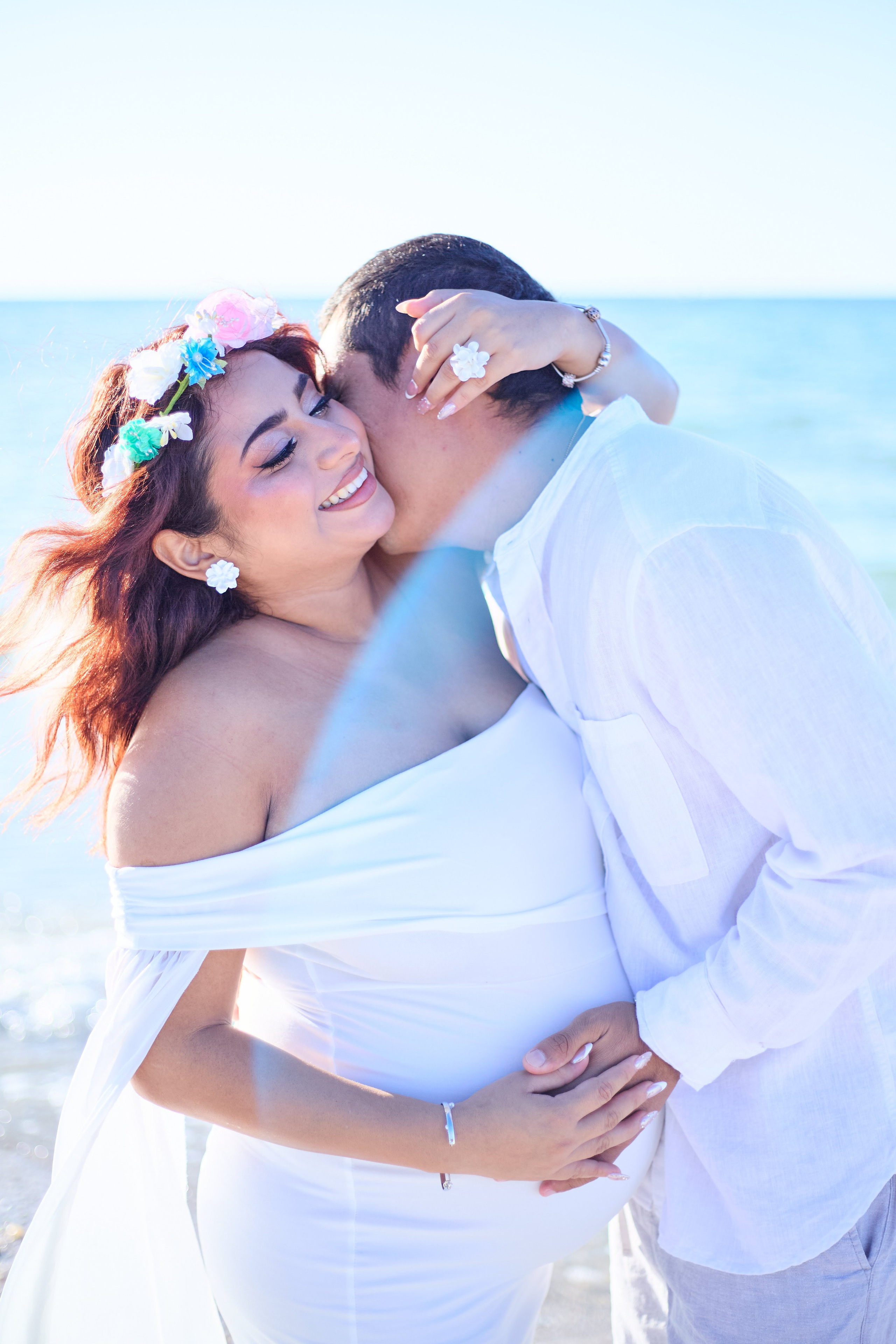 Suleymi y Familia. Christian Ku fotógrafo en Mérida, Yucatán