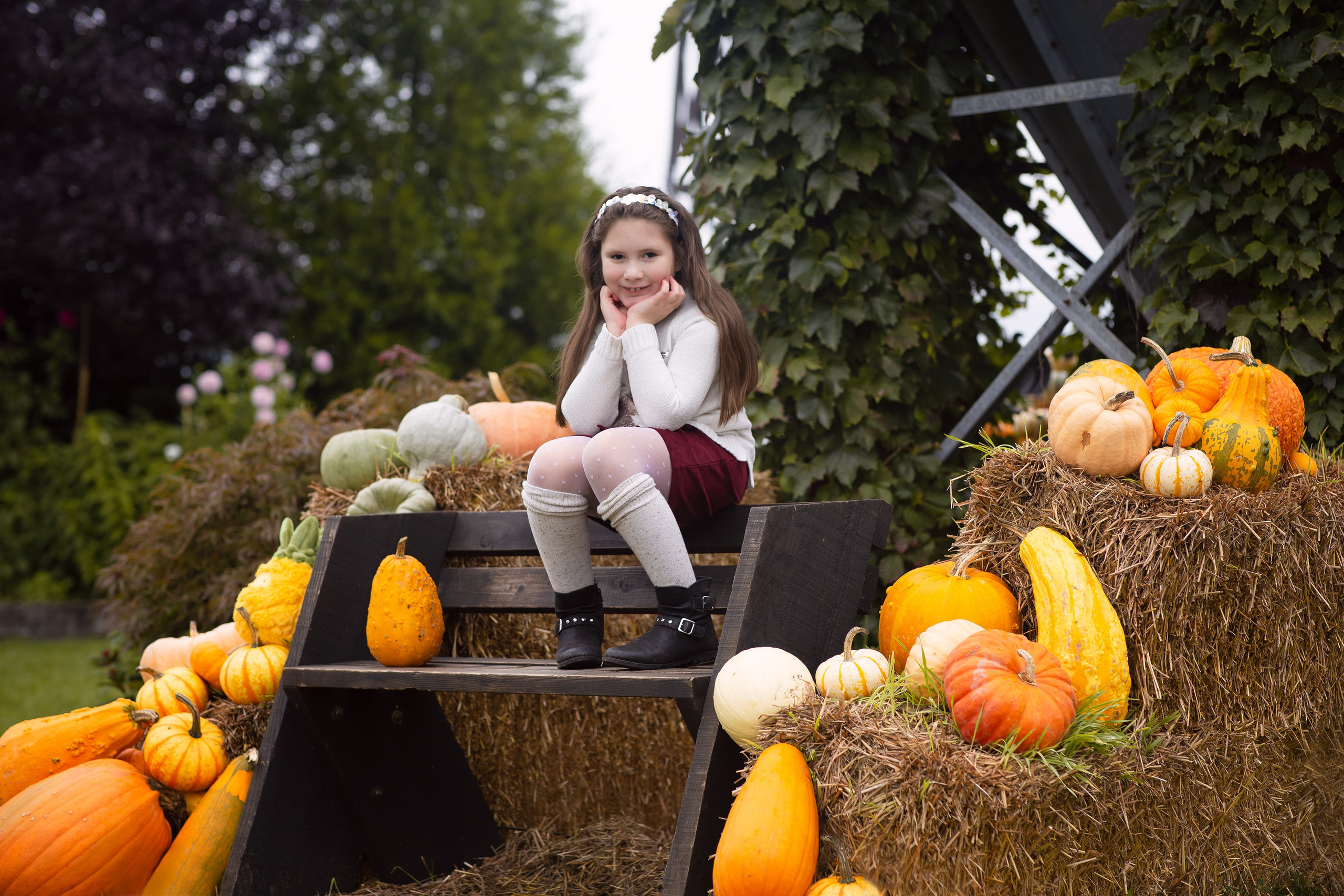 Fall. YuAnna studio. Family & Kids Photographer in Seattle area, located in