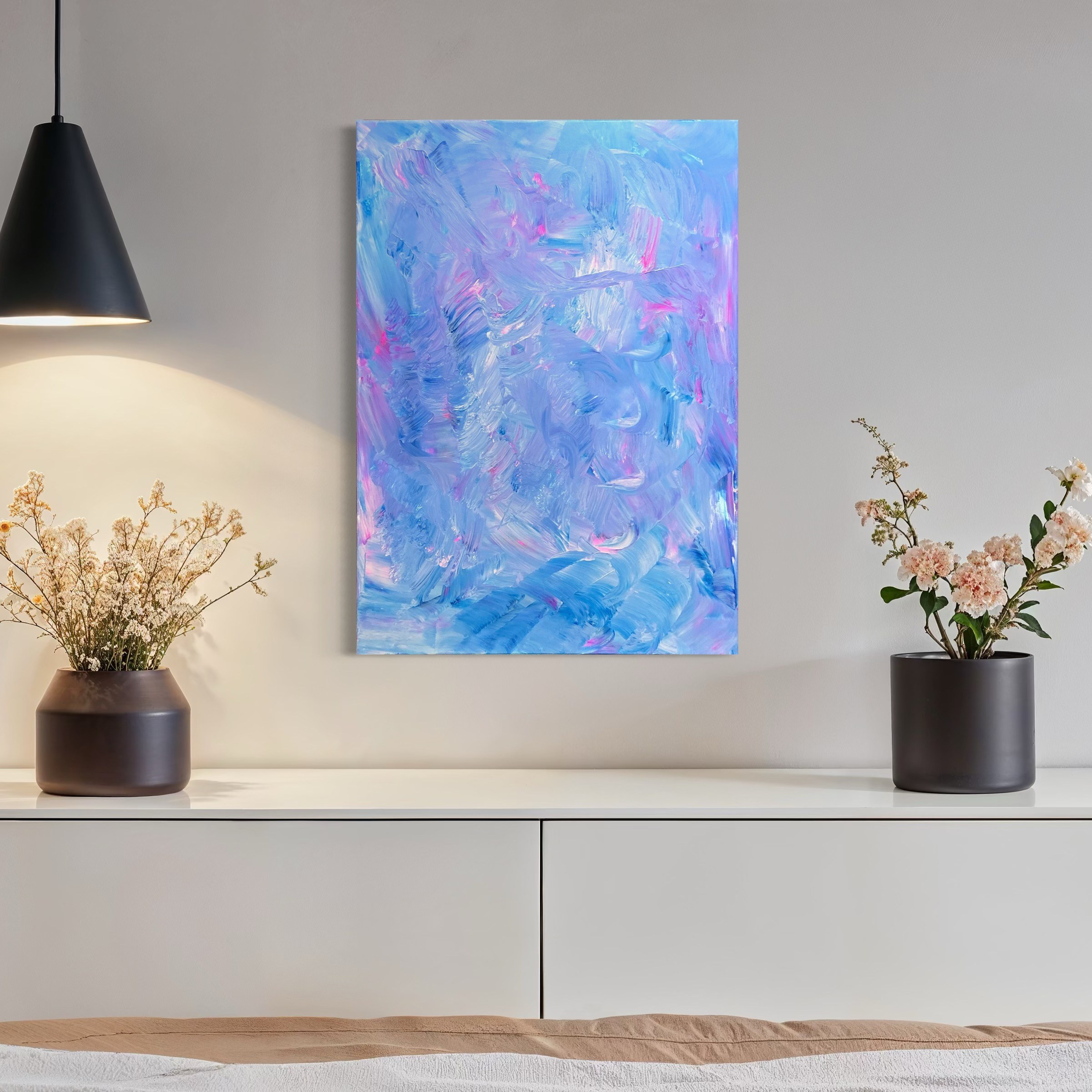 Silent Symphony – Abstrakte Acrylmalerei | Manuela Eschbaum