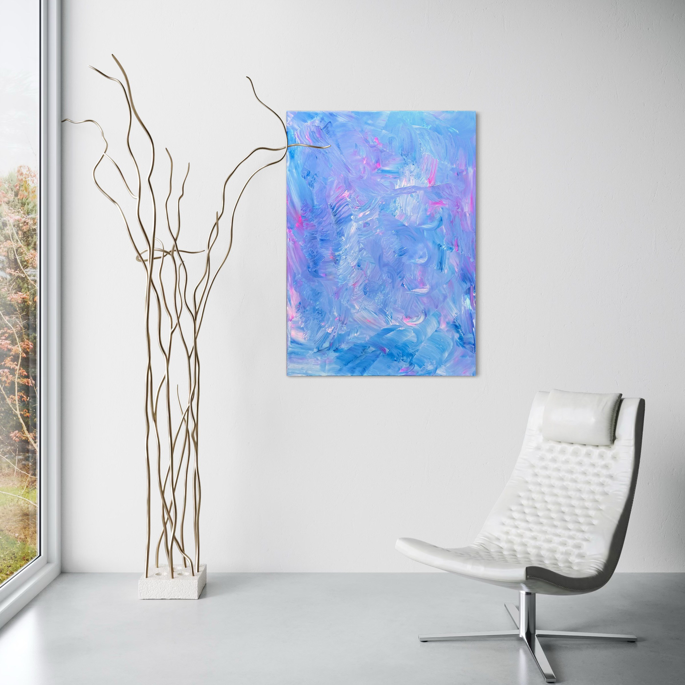 Silent Symphony – Abstrakte Acrylmalerei | Manuela Eschbaum