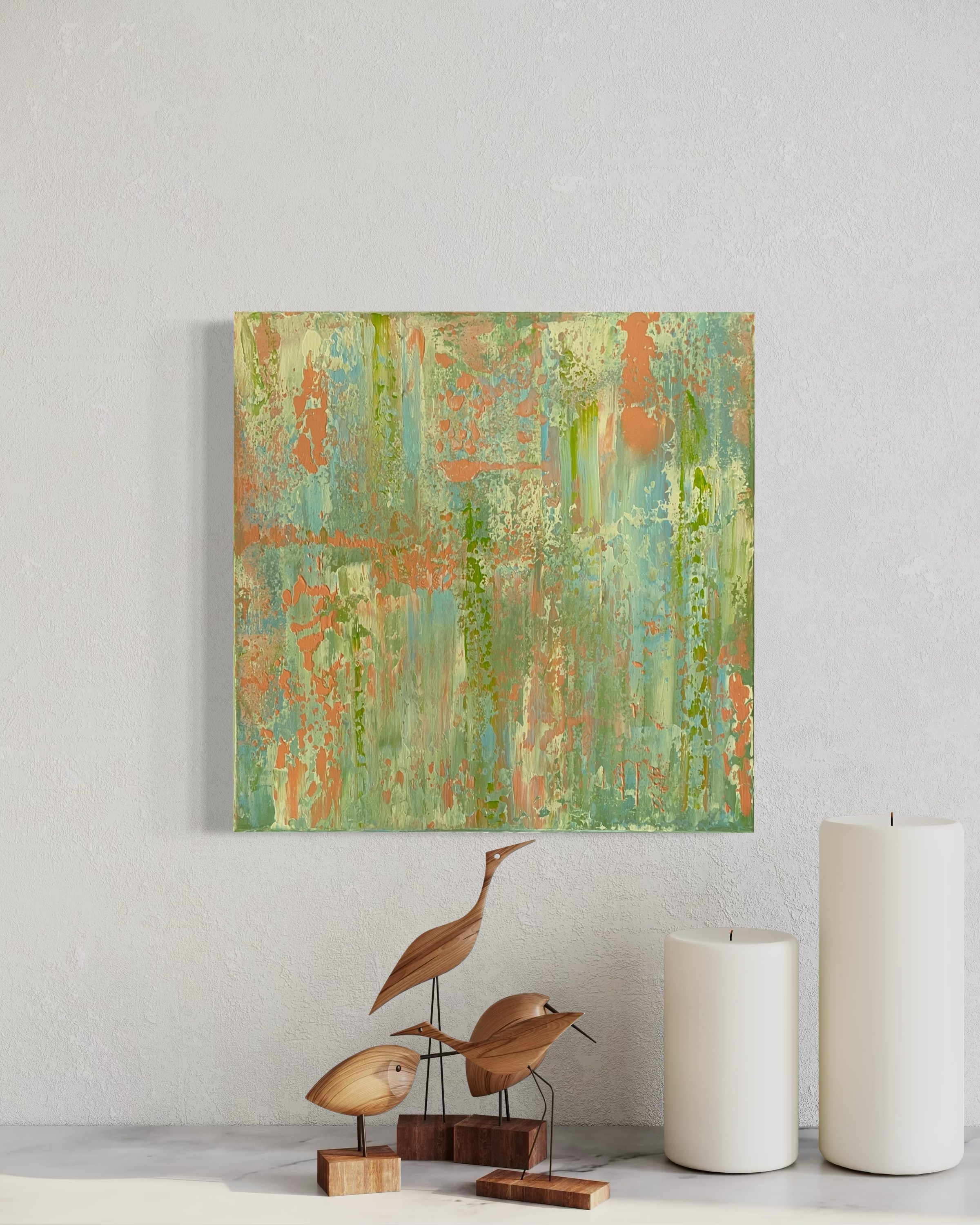 Nature’s Echo – Abstrakte Acrylmalerei | Manuela Eschbaum