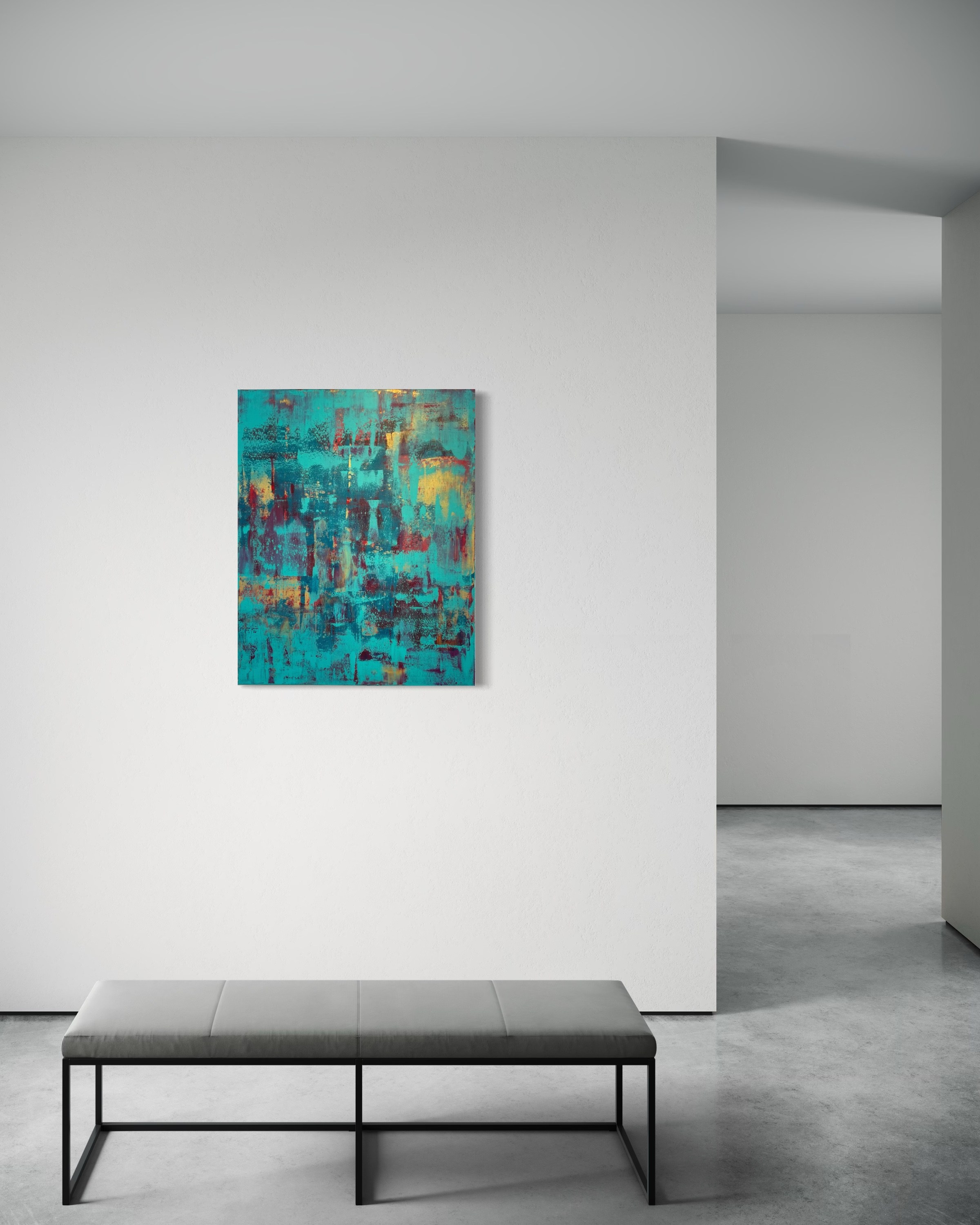 Timeless Reflections – Abstrakte Acrylmalerei | Manuela Eschbaum