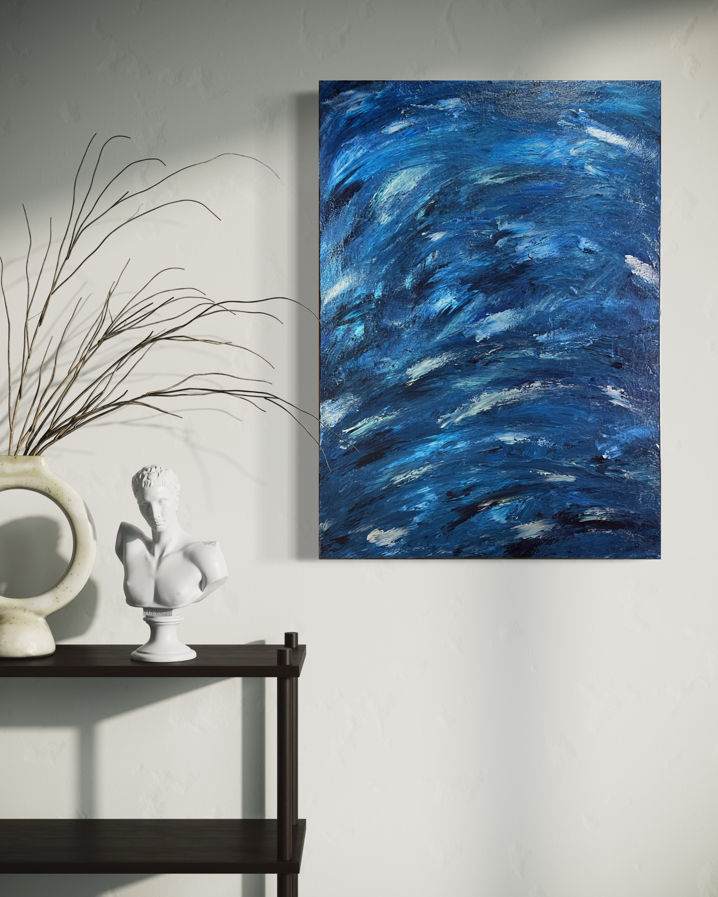 Fluid Motion – Abstrakte Acrylmalerei | Manuela Eschbaum