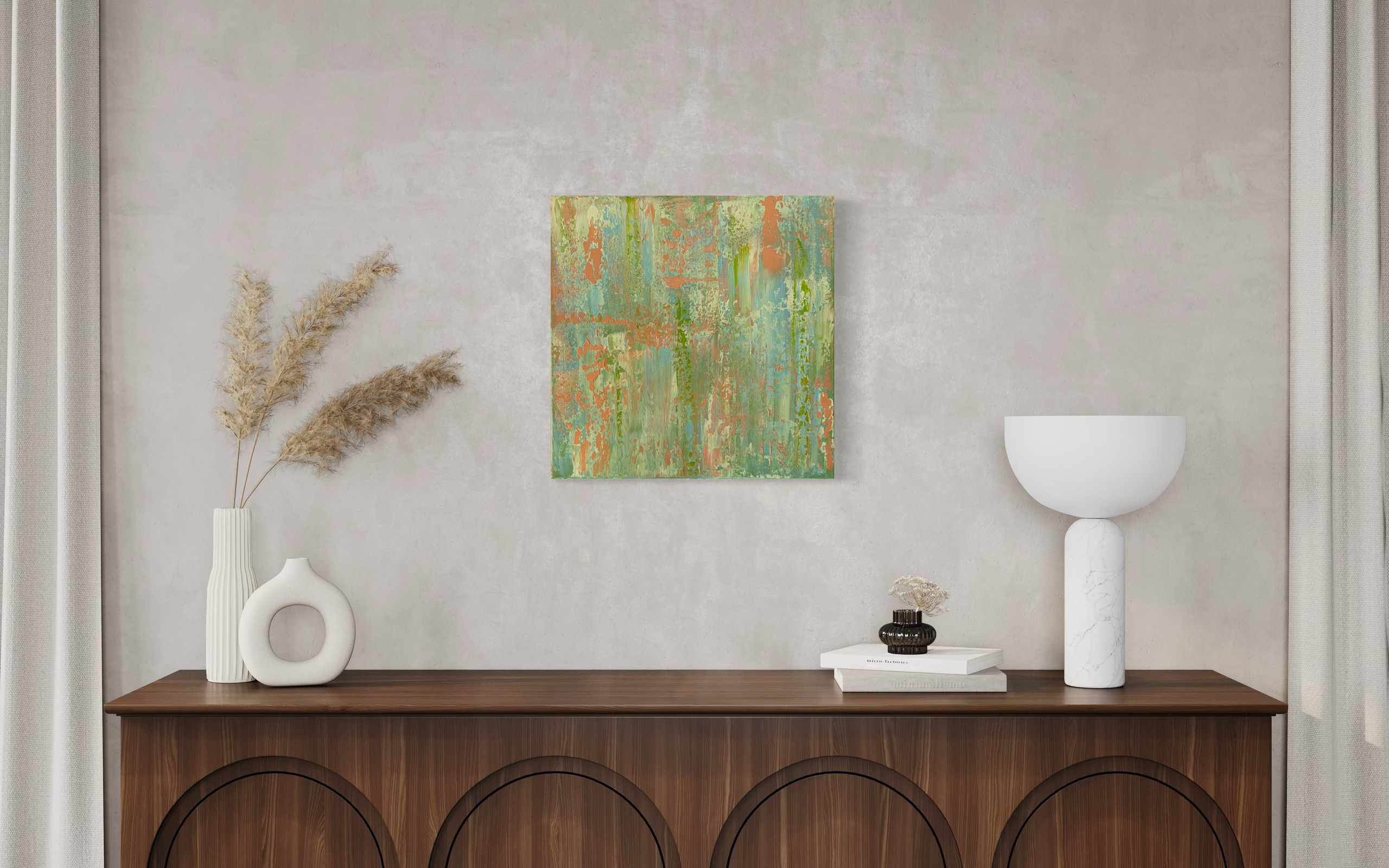 Nature’s Echo – Abstrakte Acrylmalerei | Manuela Eschbaum