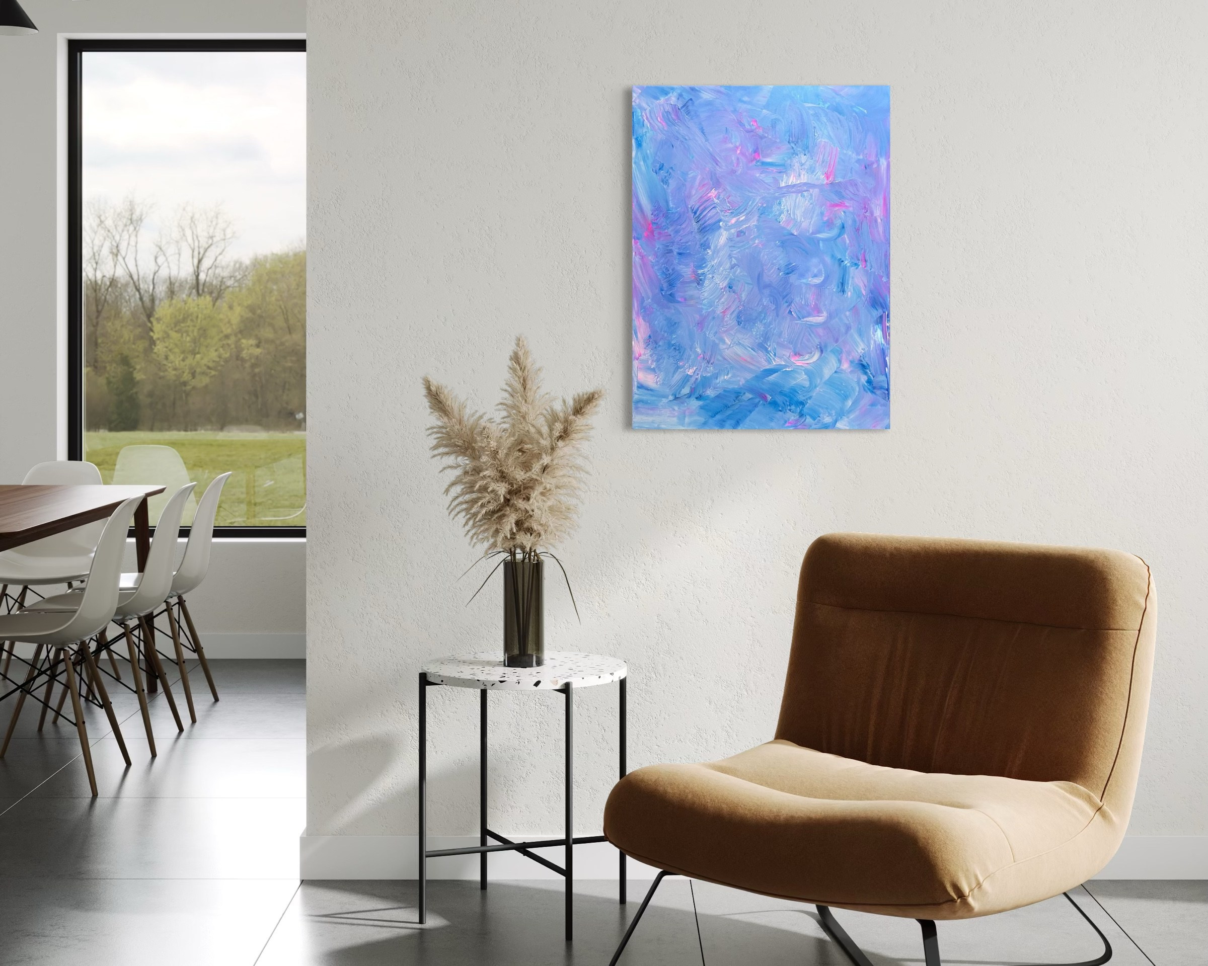 Silent Symphony – Abstrakte Acrylmalerei | Manuela Eschbaum
