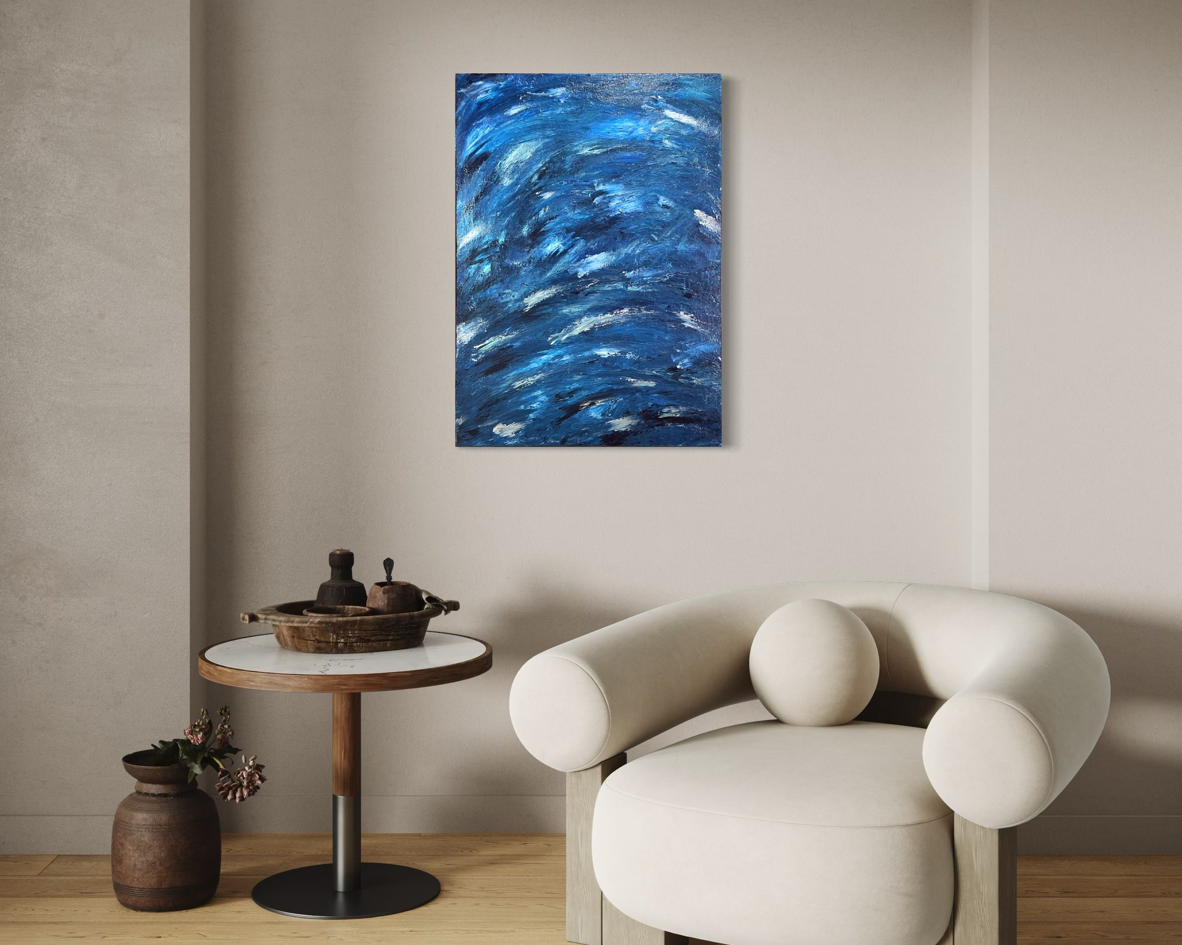 Fluid Motion – Abstrakte Acrylmalerei | Manuela Eschbaum