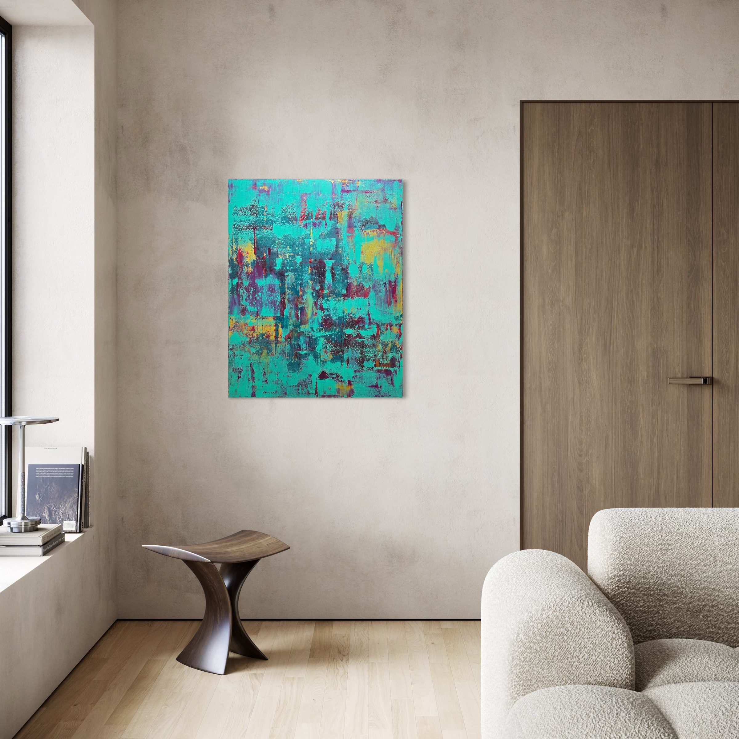 Timeless Reflections – Abstrakte Acrylmalerei | Manuela Eschbaum
