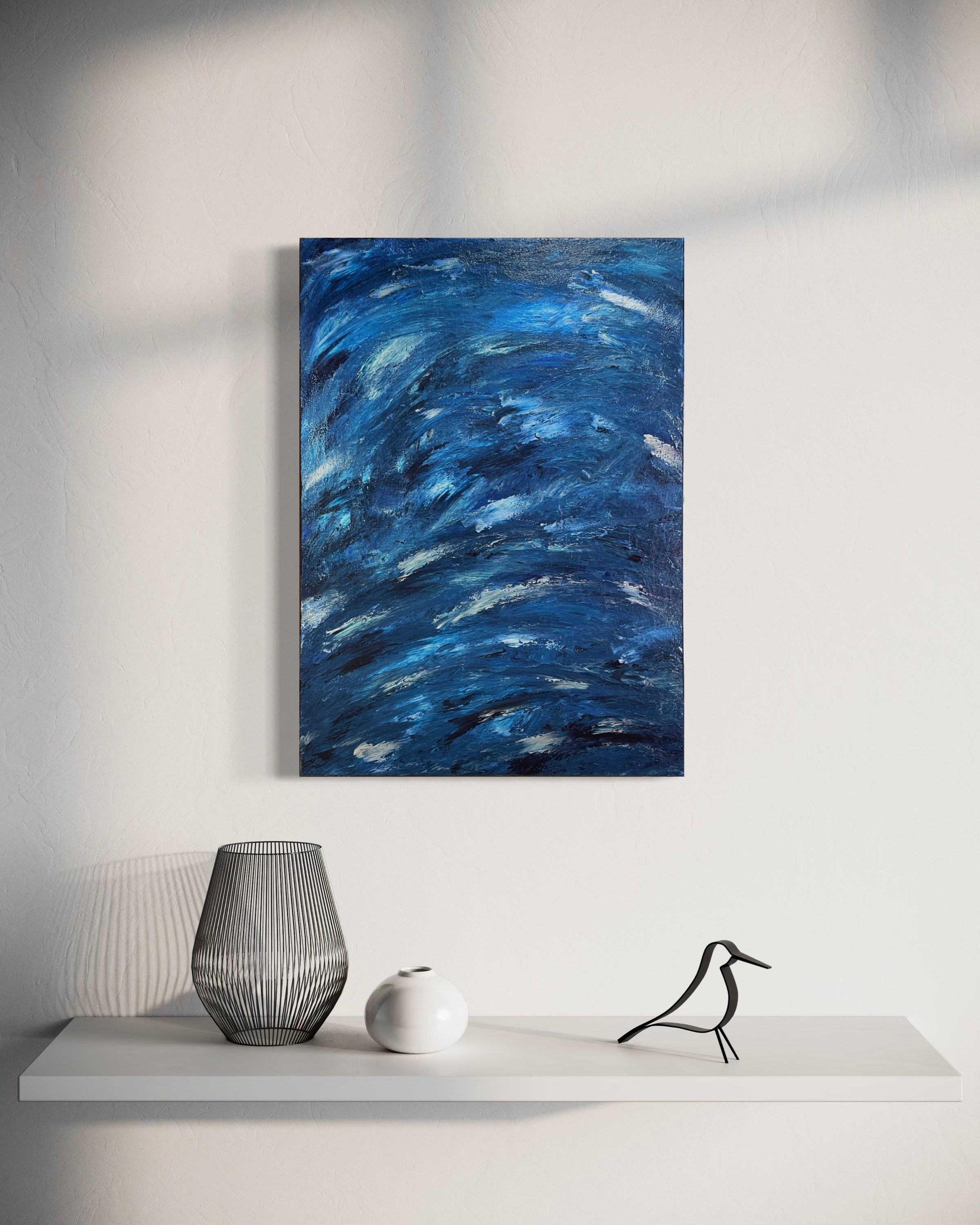 Fluid Motion – Abstrakte Acrylmalerei | Manuela Eschbaum