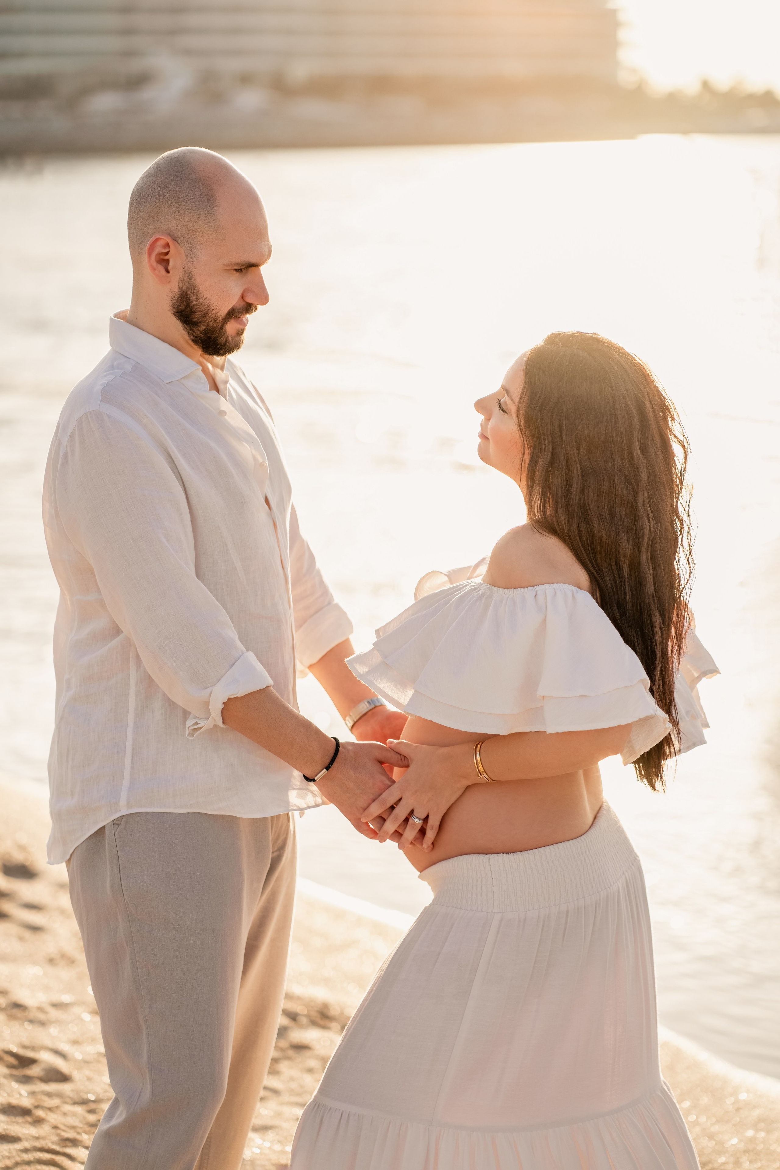 Sunset by the Burj Al Arab. Angela Iakovleva — Family Photographer in Dubai