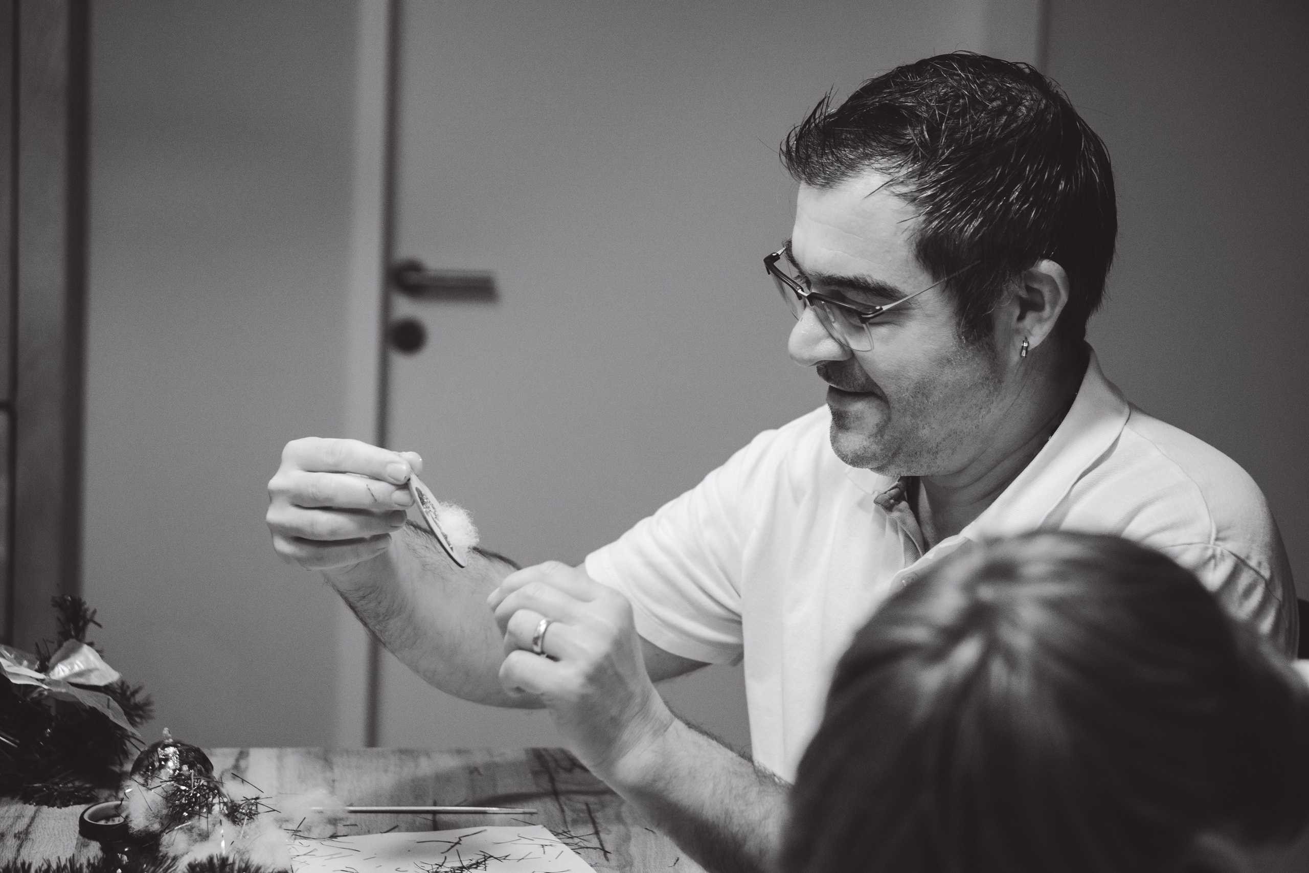 Christmas mood. Family workshop. Family photographer Aargau Zurich