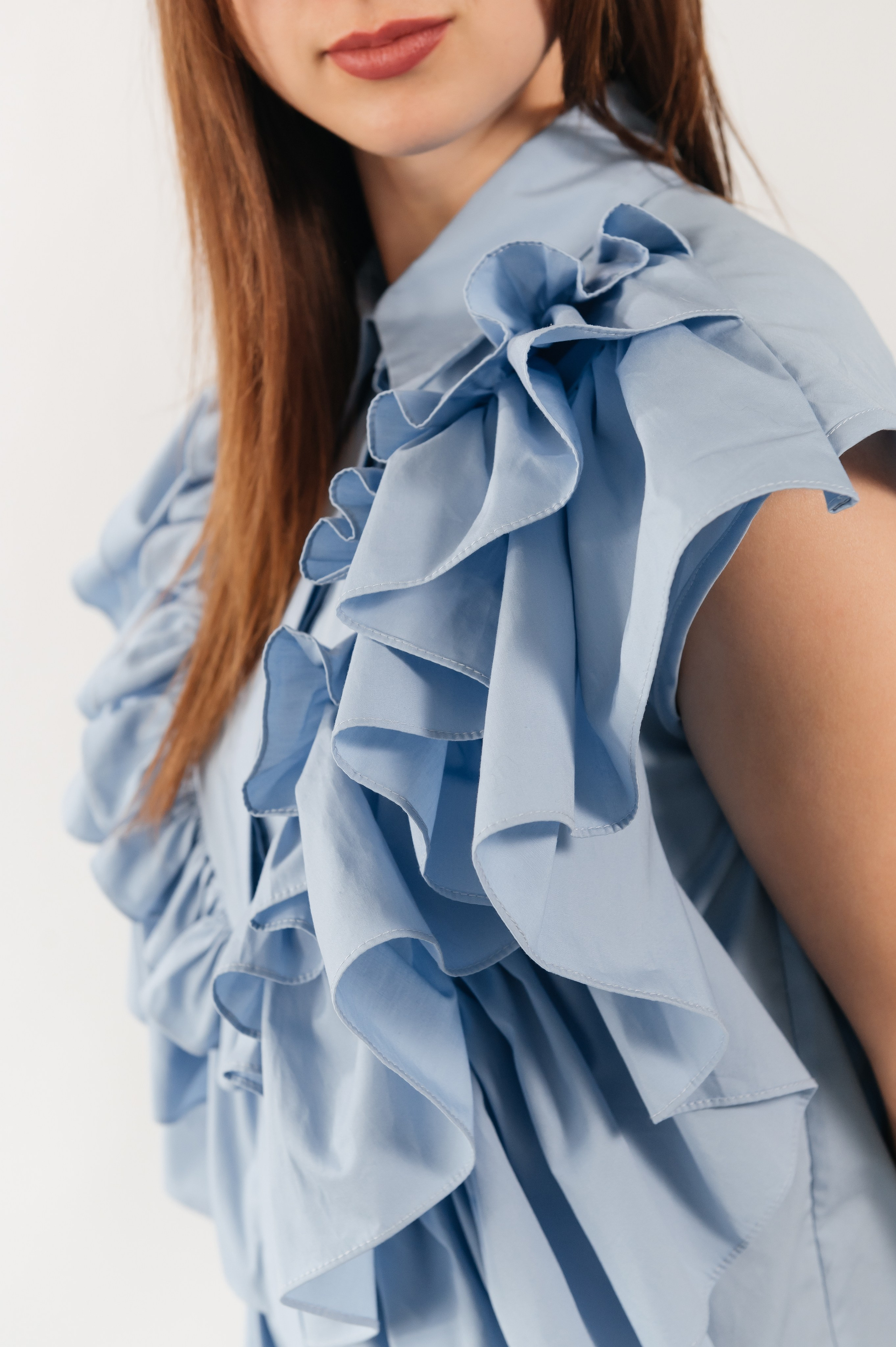 Bluză cu volane. Designer vestimentar: elaborarea, proiectarea și confectionare…