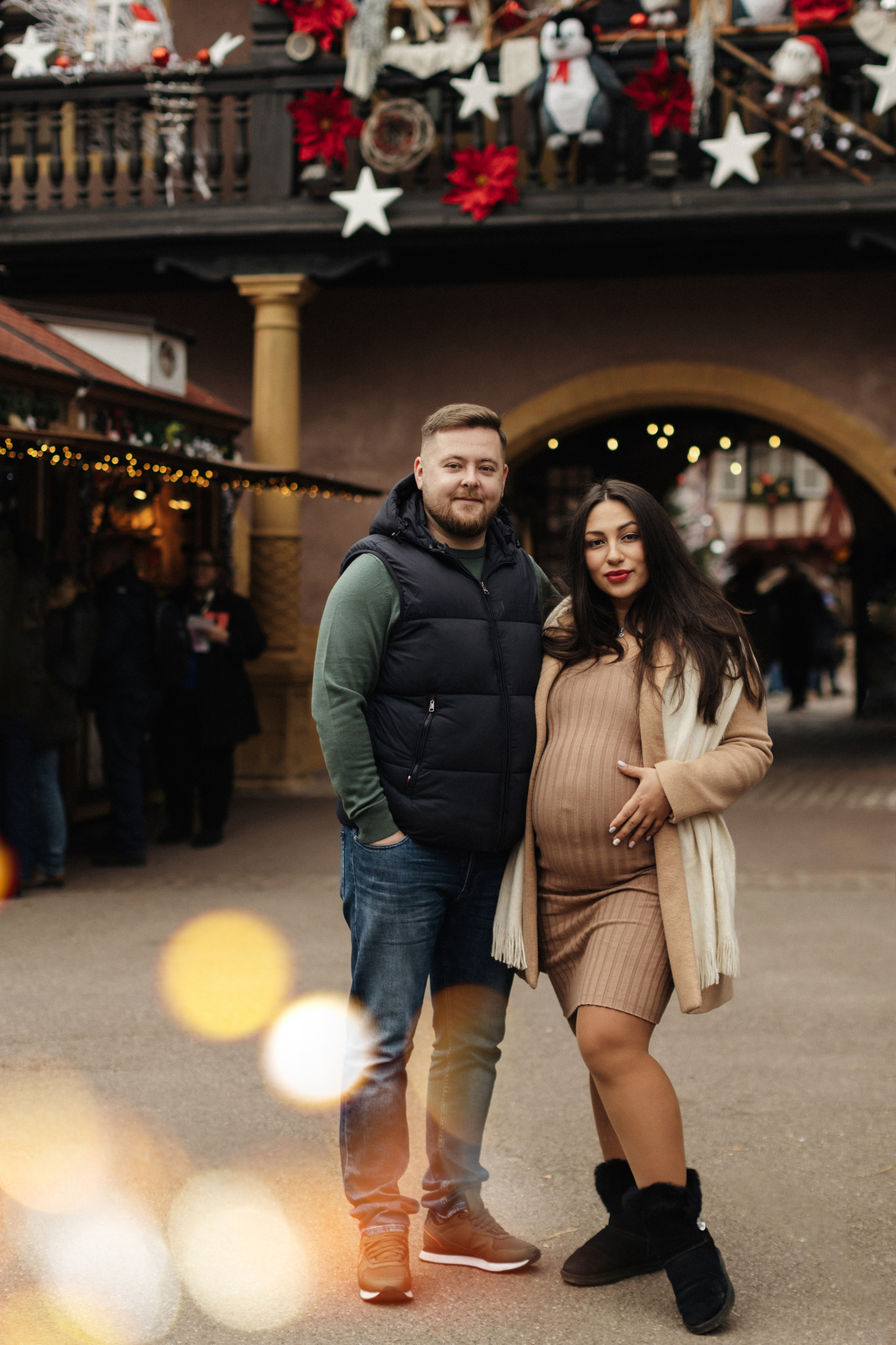 Babybauch-Fotoshooting in Colmar. Maria Chistyakovа — Fotografin in Karlsruhe, Baden-Baden und Umgebung