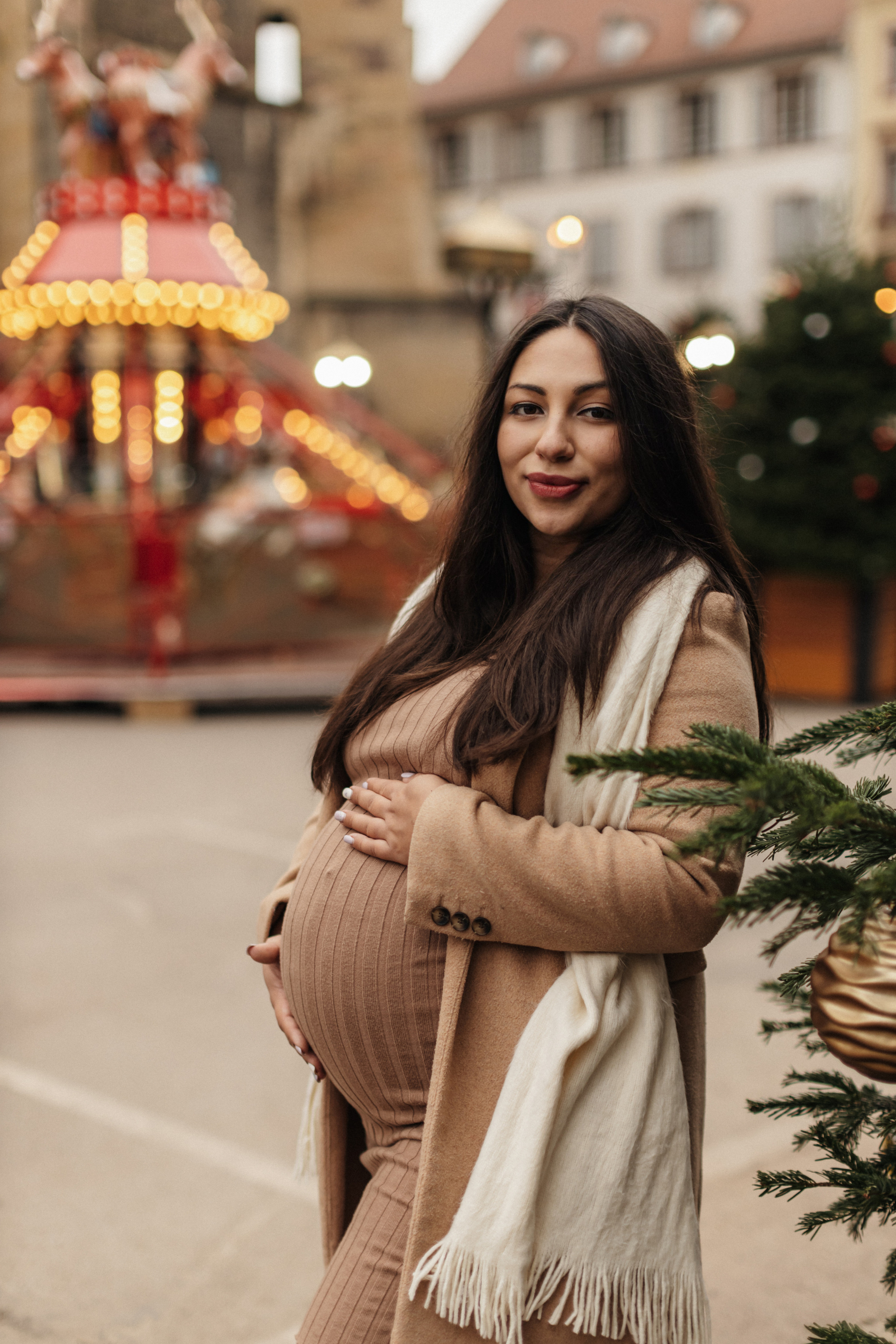Babybauch-Fotoshooting in Colmar. Maria Chistyakovа — Fotografin in Karlsruhe, Baden-Baden und Umgebung