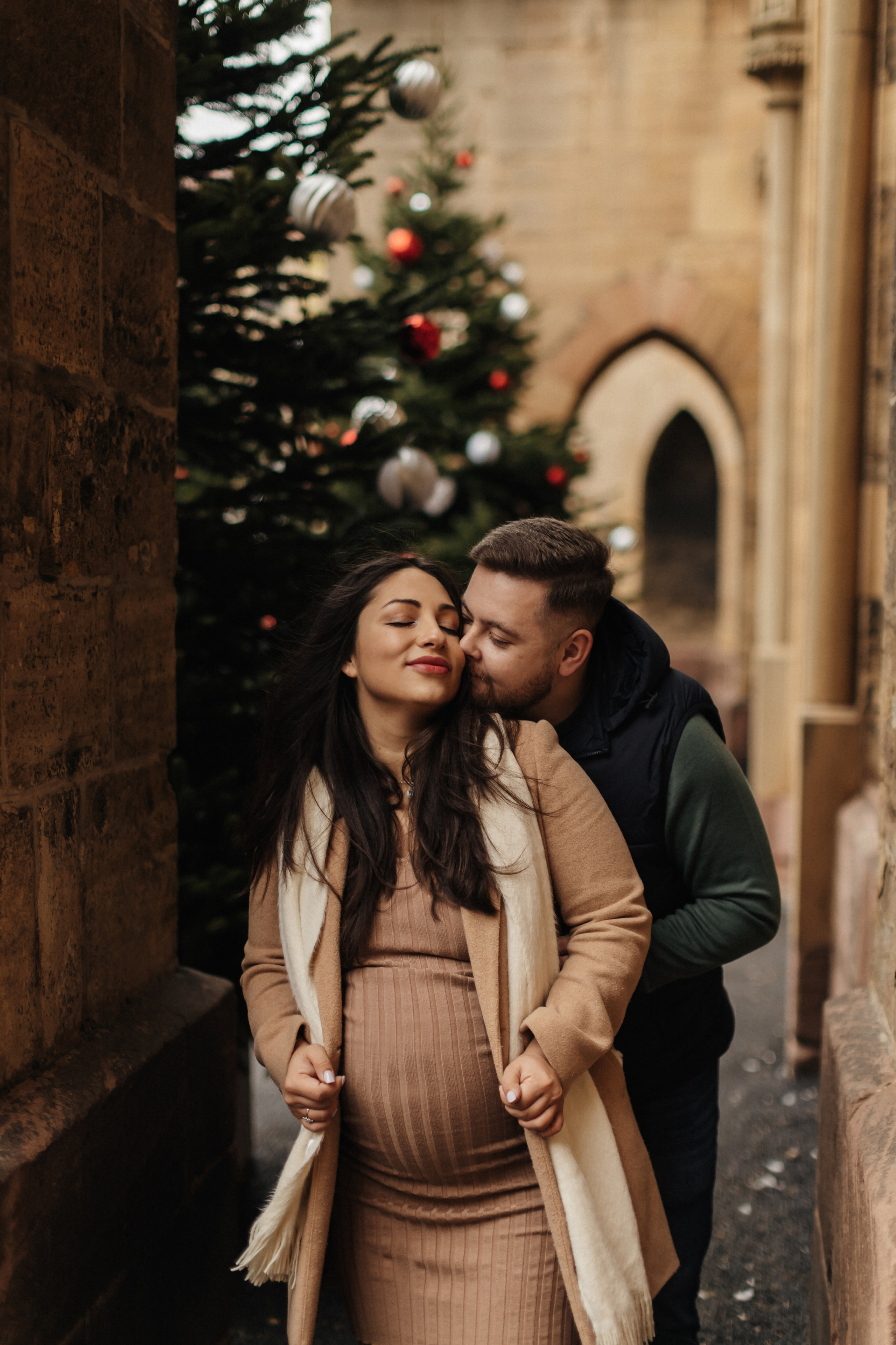 Babybauch-Fotoshooting in Colmar. Maria Chistyakovа — Fotografin in Karlsruhe, Baden-Baden und Umgebung