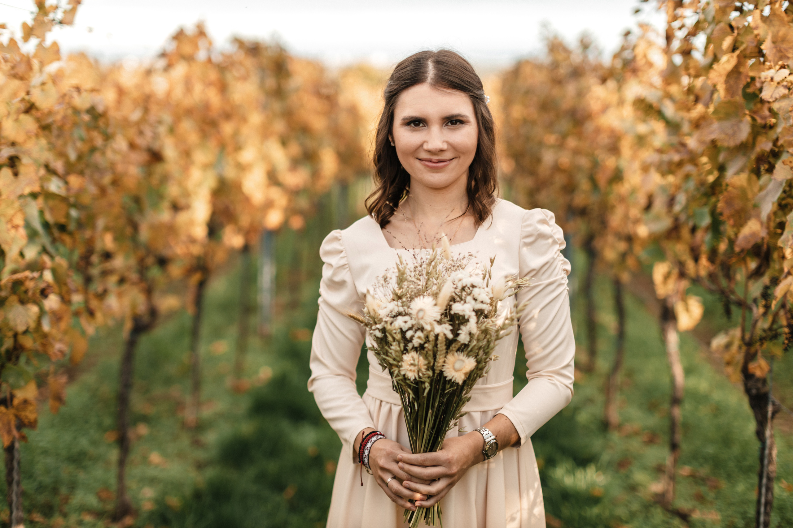 Hochzeitsfotoshooting in den Weinbergen. Maria Chistyakovа — Fotografin in Karlsruhe, Baden-Baden und Umgebung