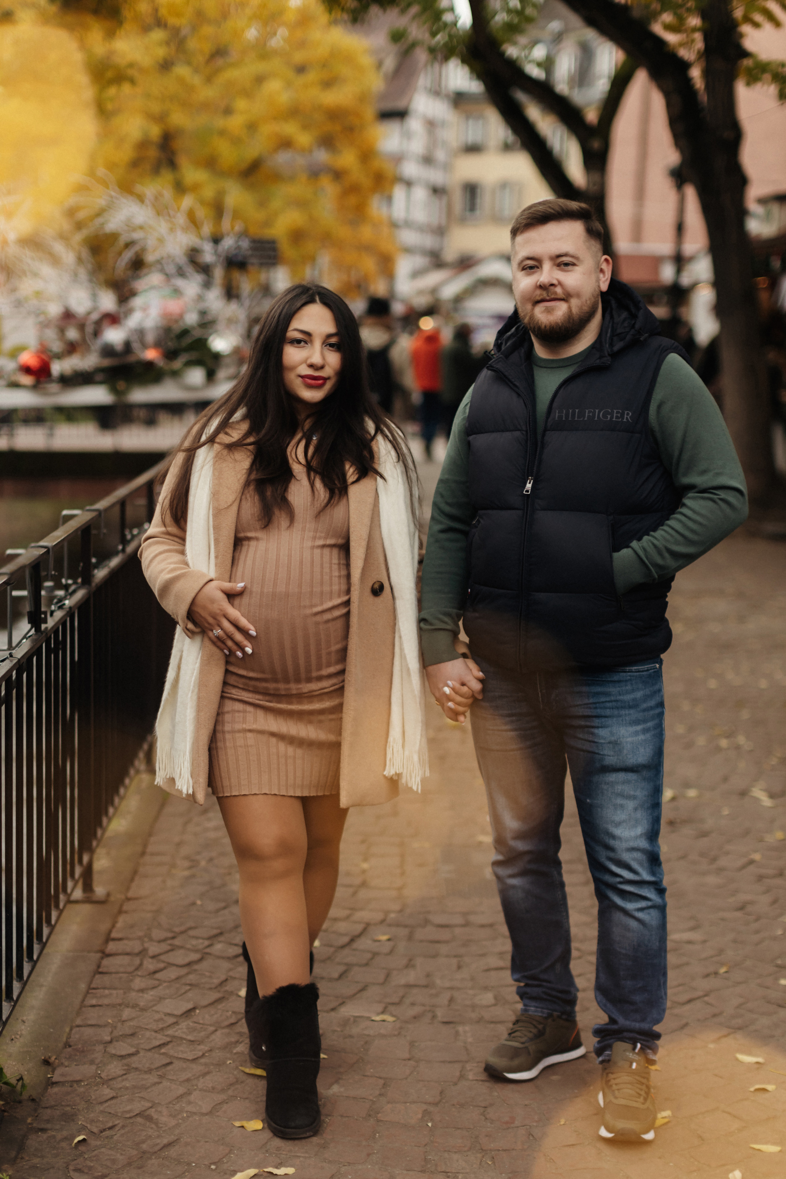 Babybauch-Fotoshooting in Colmar. Maria Chistyakovа — Fotografin in Karlsruhe, Baden-Baden und Umgebung