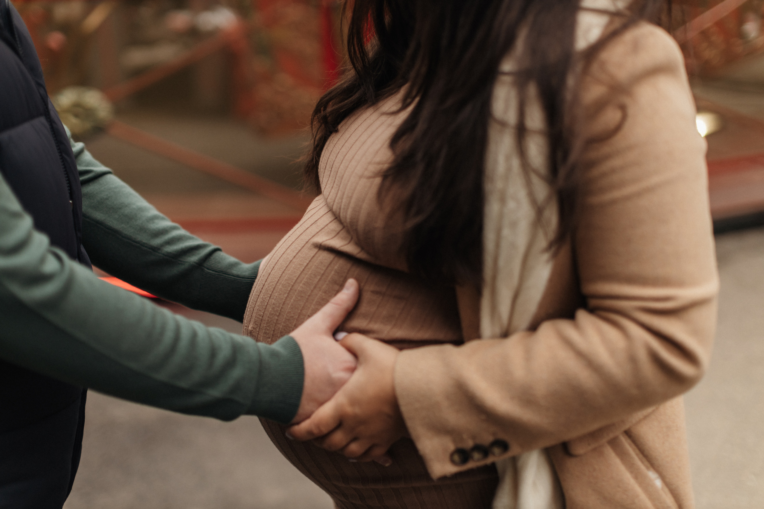 Babybauch-Fotoshooting in Colmar. Maria Chistyakovа — Fotografin in Karlsruhe, Baden-Baden und Umgebung