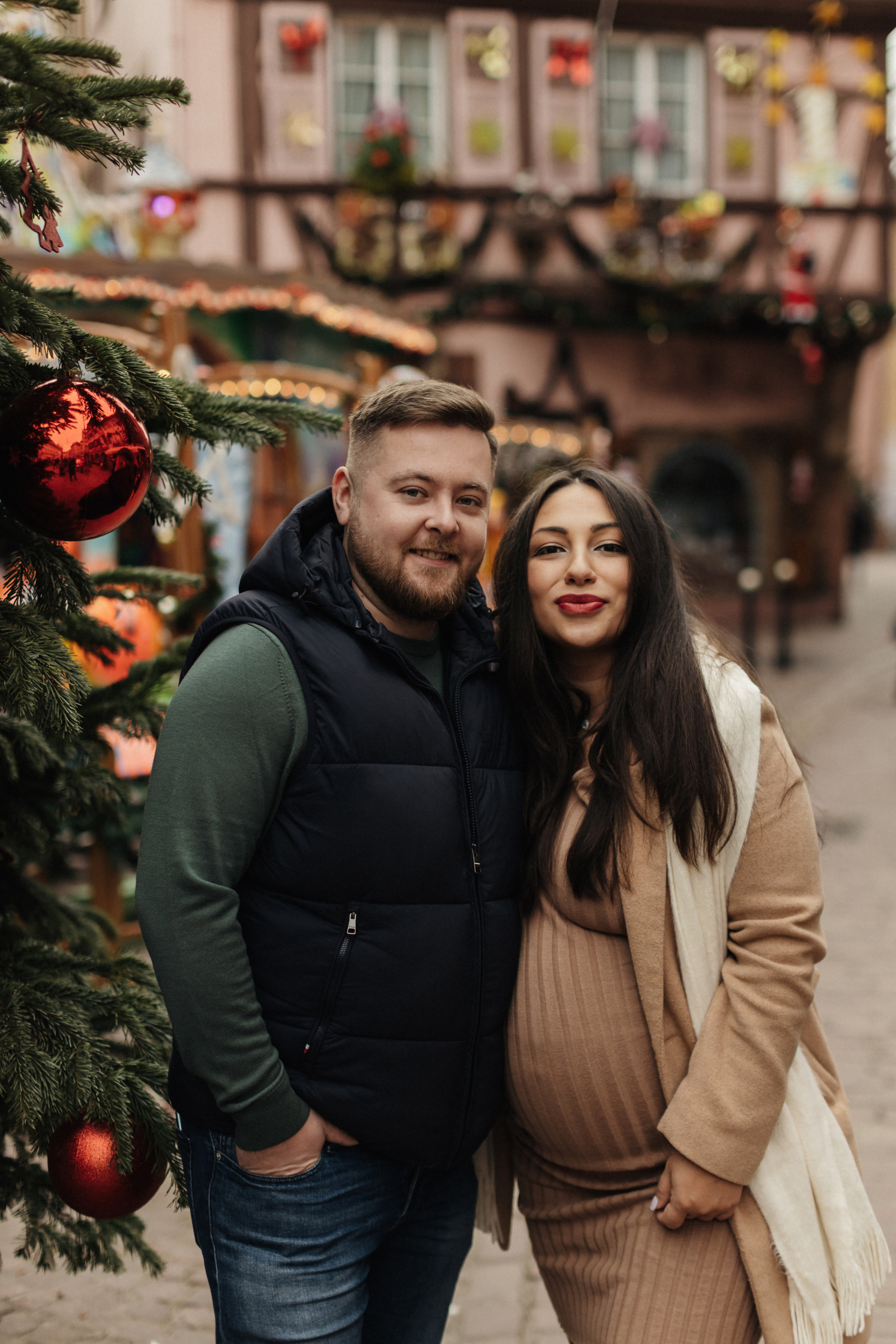 Babybauch-Fotoshooting in Colmar. Maria Chistyakovа — Fotografin in Karlsruhe, Baden-Baden und Umgebung