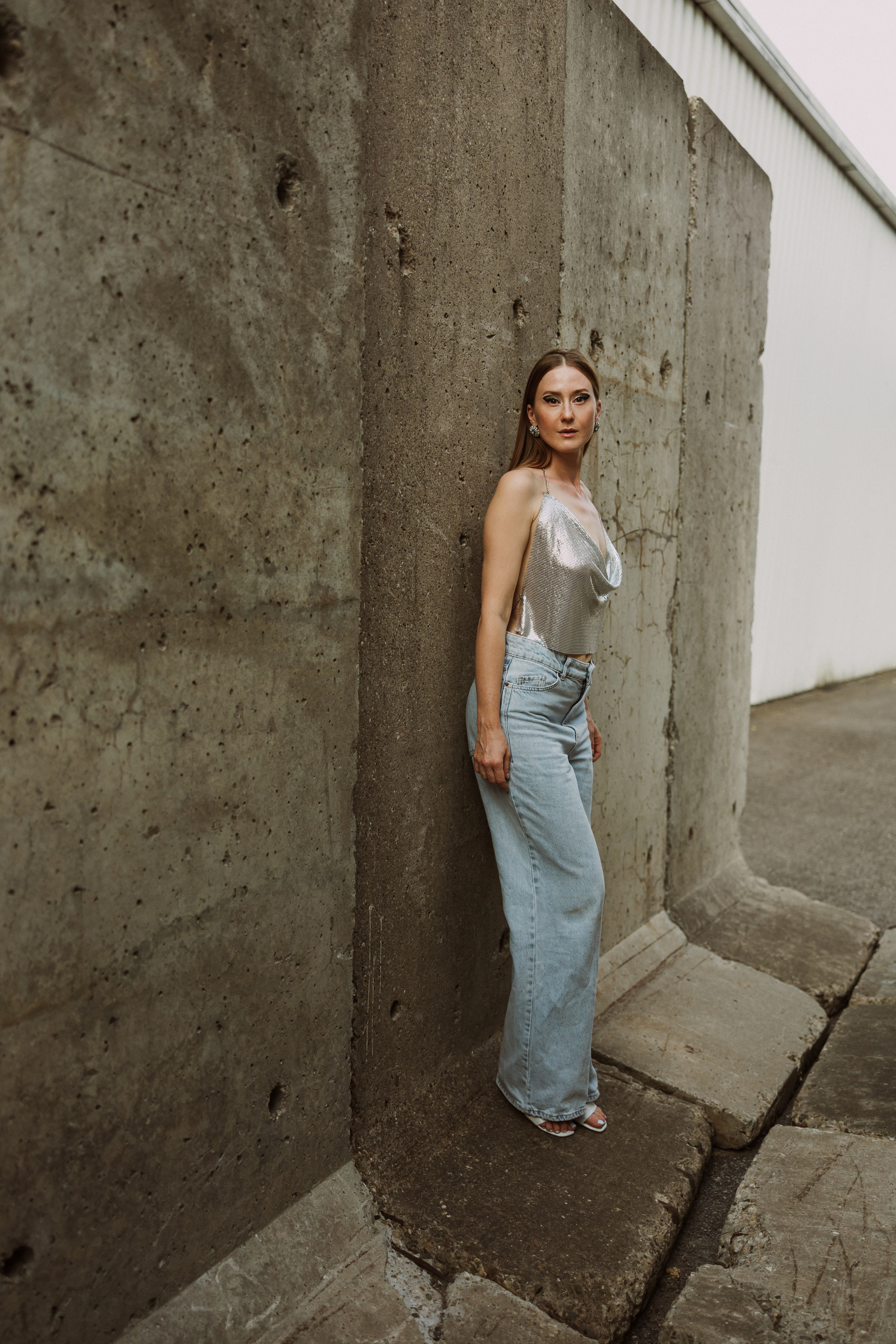 Kreatives Fotoshooting im Karlsruher Hafen. Maria Chistyakovа — Fotografin in Karlsruhe, Baden-Baden und Umgebung