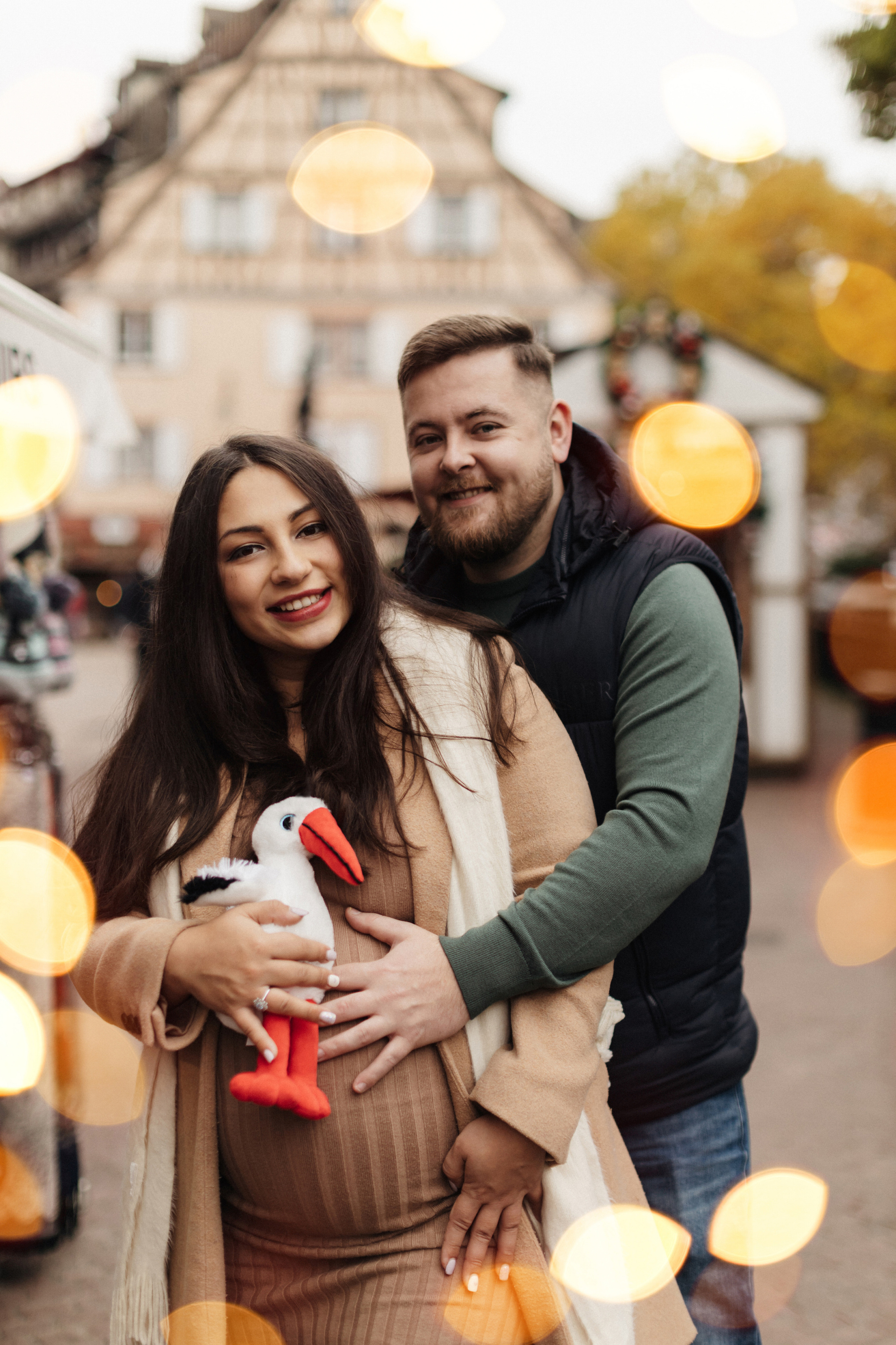 Babybauch-Fotoshooting in Colmar. Maria Chistyakovа — Fotografin in Karlsruhe, Baden-Baden und Umgebung