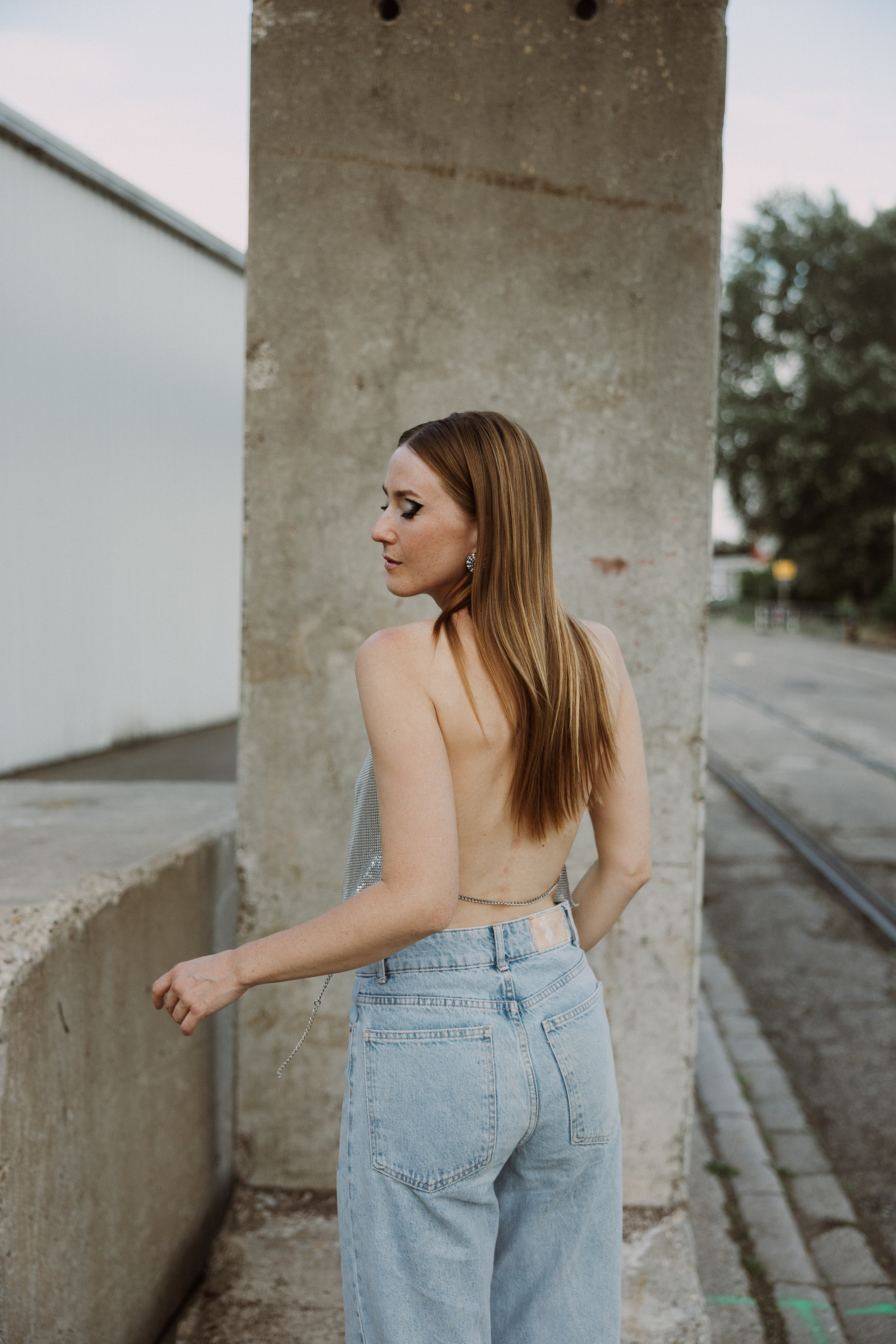 Kreatives Fotoshooting im Karlsruher Hafen. Maria Chistyakovа — Fotografin in Karlsruhe, Baden-Baden und Umgebung