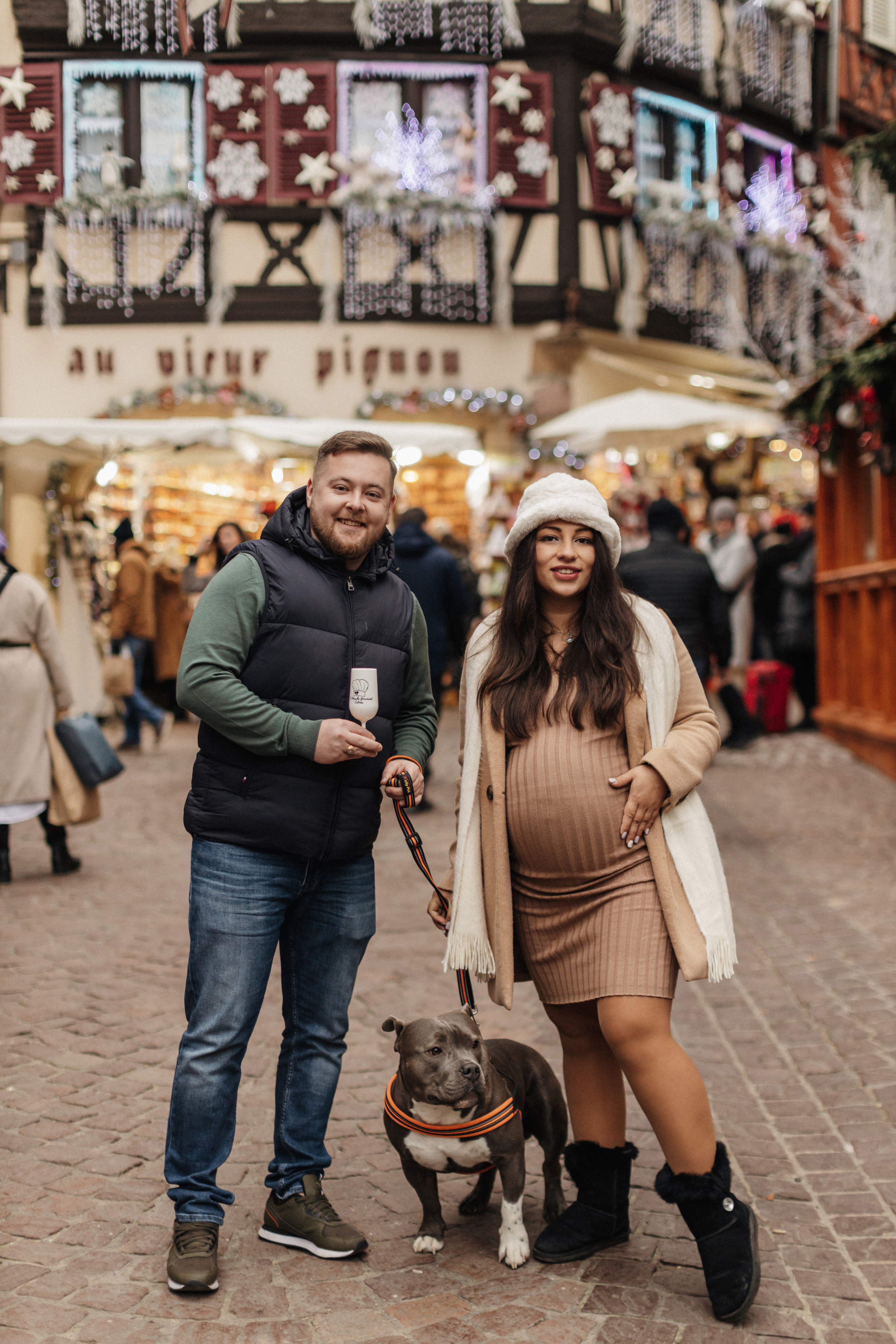 Babybauch-Fotoshooting in Colmar. Maria Chistyakovа — Fotografin in Karlsruhe, Baden-Baden und Umgebung