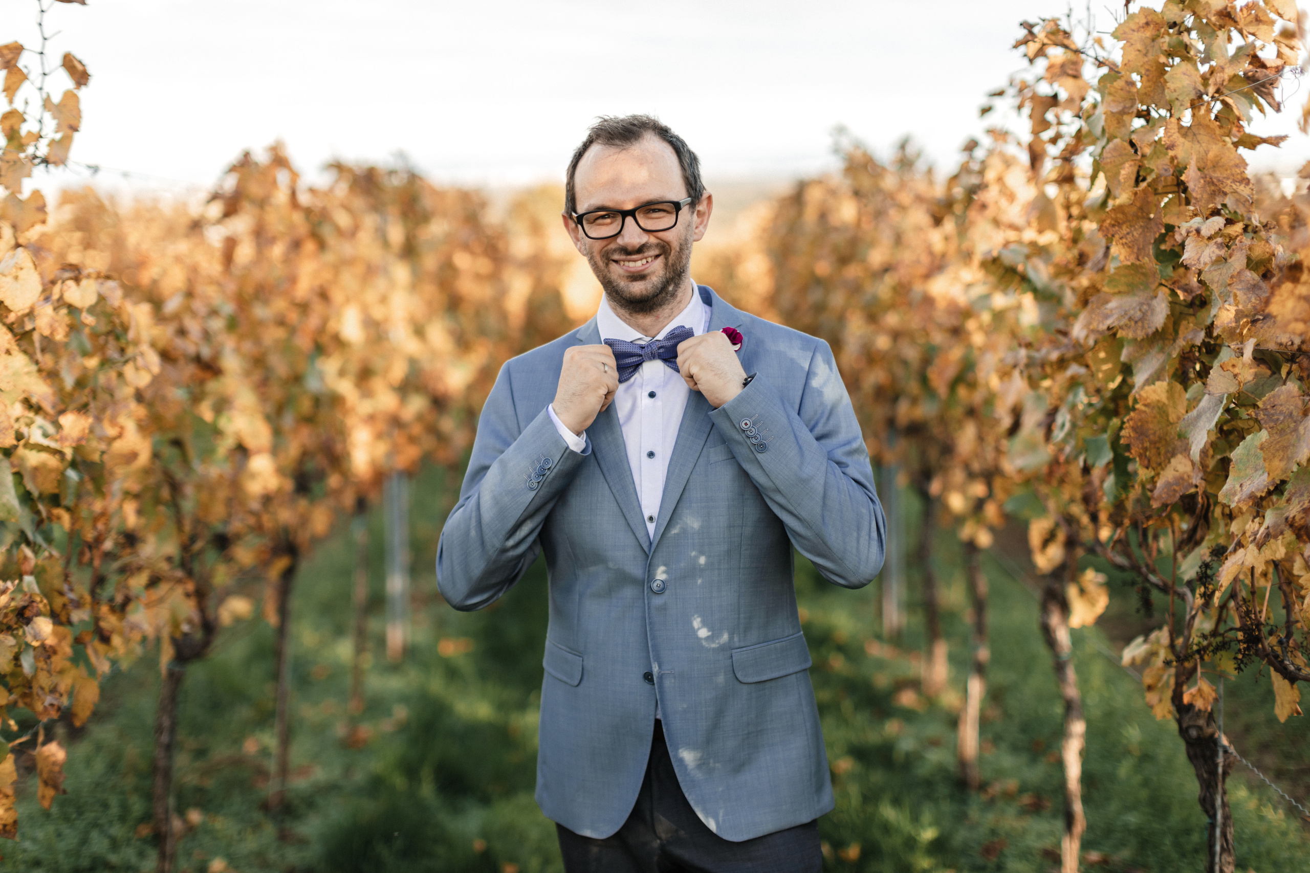 Hochzeitsfotoshooting in den Weinbergen. Maria Chistyakovа — Fotografin in Karlsruhe, Baden-Baden und Umgebung