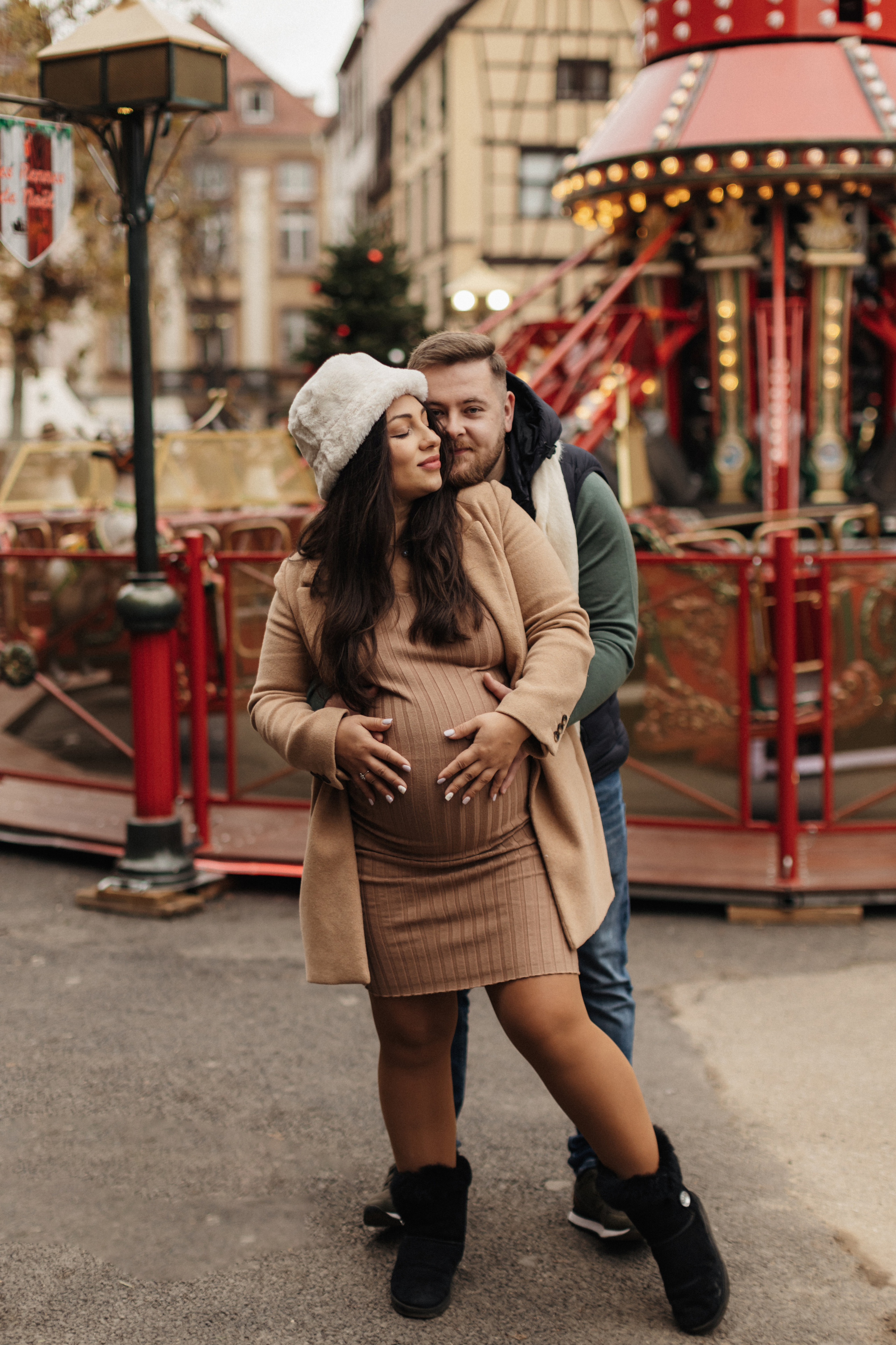 Babybauch-Fotoshooting in Colmar. Maria Chistyakovа — Fotografin in Karlsruhe, Baden-Baden und Umgebung