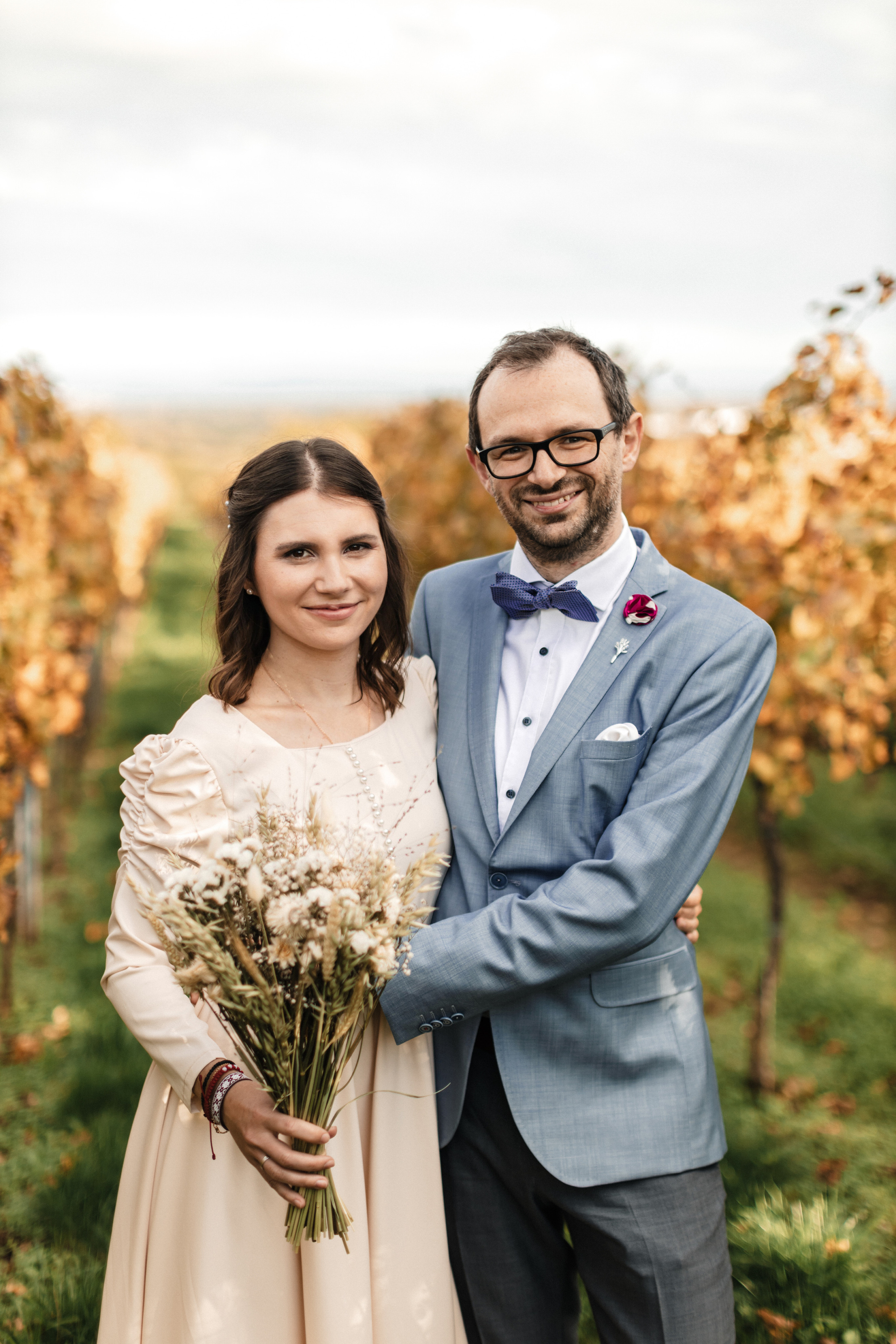 Hochzeitsfotoshooting in den Weinbergen. Maria Chistyakovа — Fotografin in Karlsruhe, Baden-Baden und Umgebung