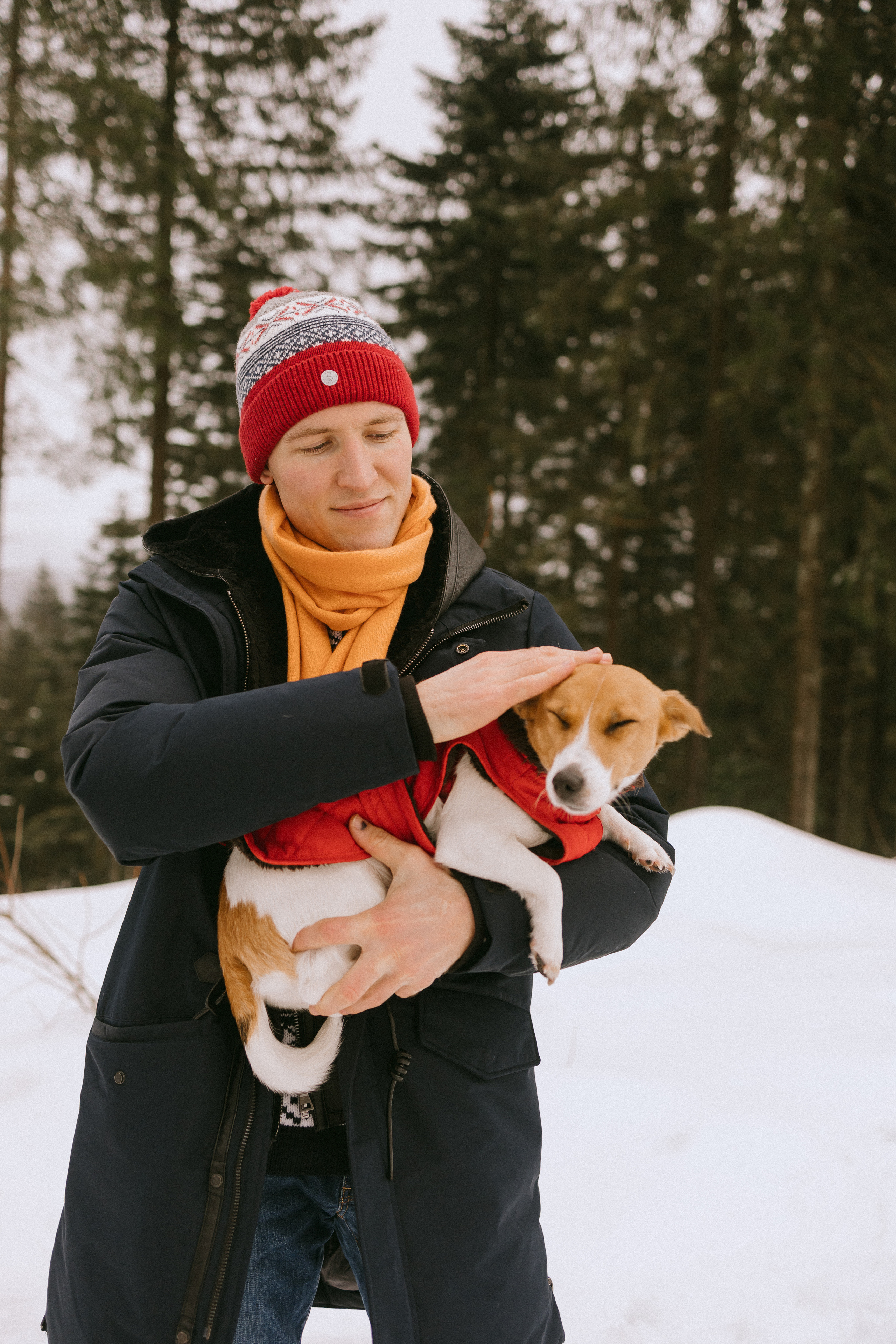 Семейная фотосессия в зимнем лесу. Фотограф в Германии — Мария Чистякова