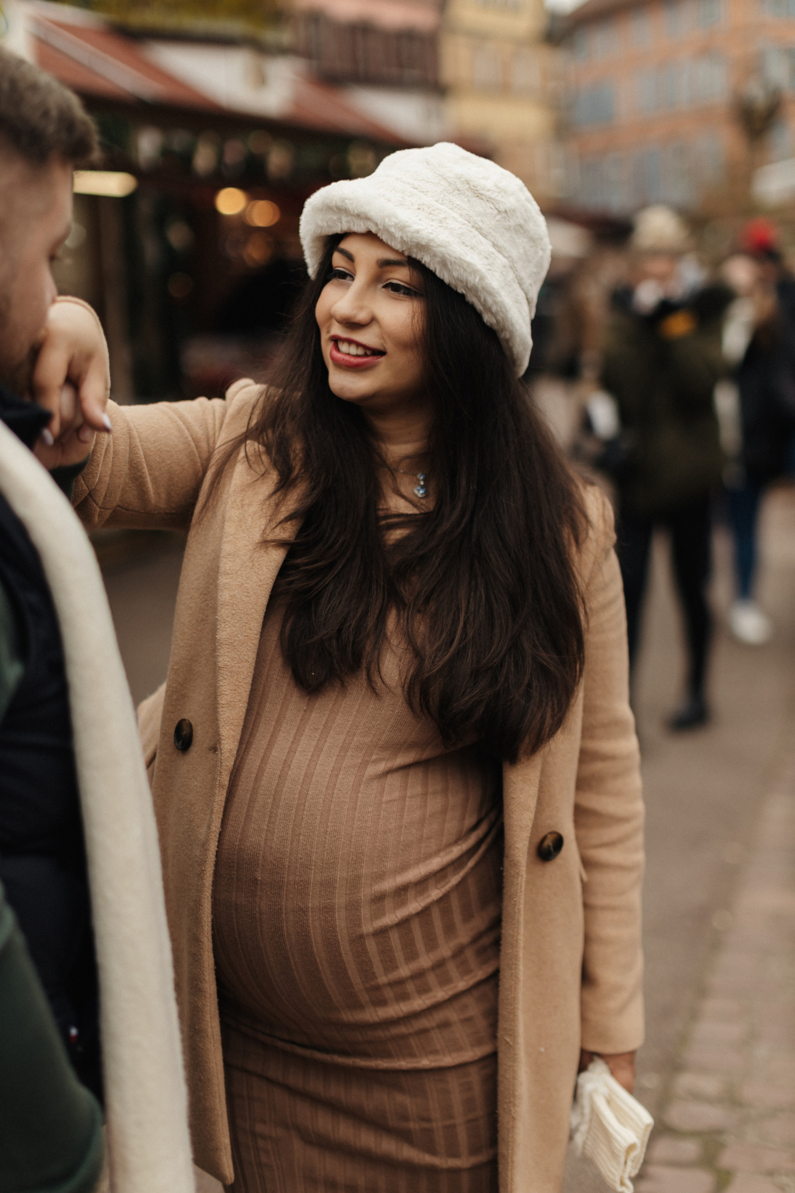 Babybauch-Fotoshooting in Colmar. Maria Chistyakovа — Fotografin in Karlsruhe, Baden-Baden und Umgebung