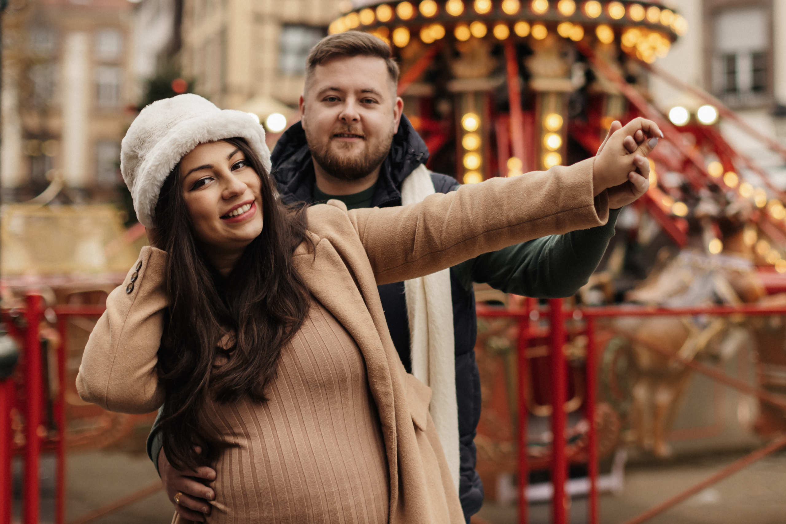 Babybauch-Fotoshooting in Colmar. Maria Chistyakovа — Fotografin in Karlsruhe, Baden-Baden und Umgebung