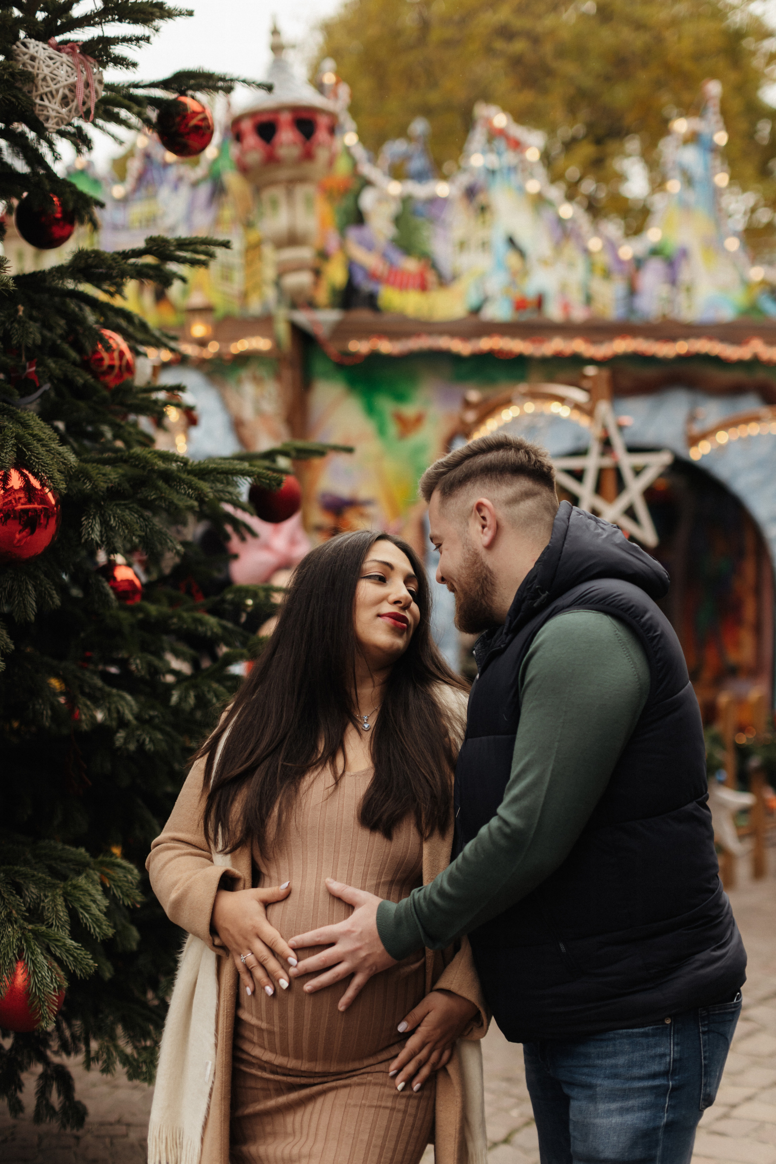 Babybauch-Fotoshooting in Colmar. Maria Chistyakovа — Fotografin in Karlsruhe, Baden-Baden und Umgebung