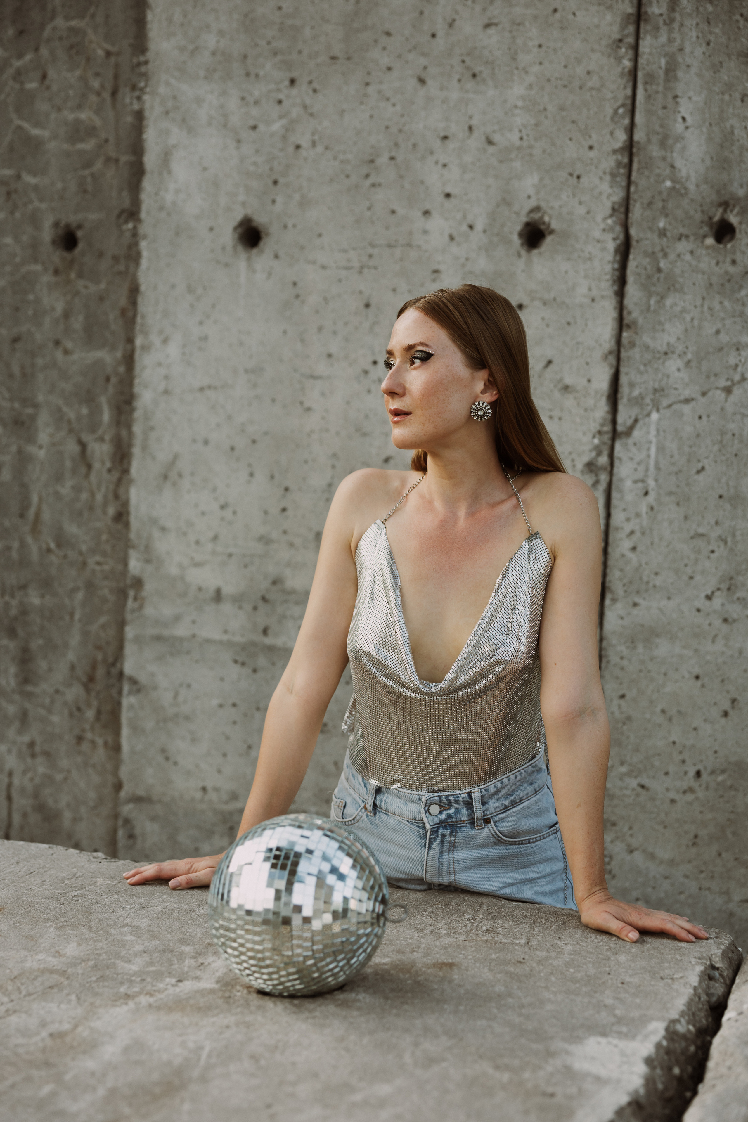 Kreatives Fotoshooting im Karlsruher Hafen. Maria Chistyakovа — Fotografin in Karlsruhe, Baden-Baden und Umgebung