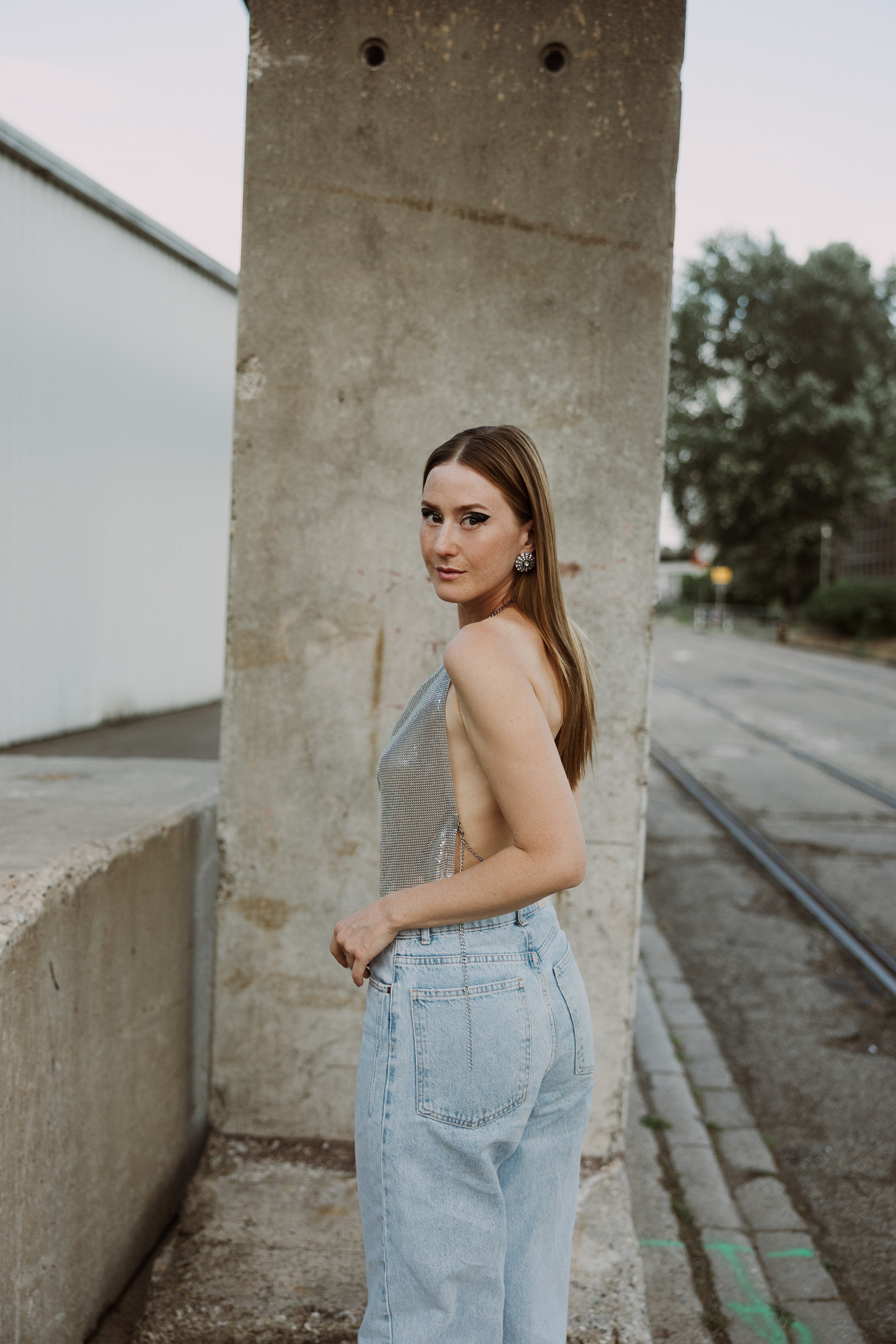 Kreatives Fotoshooting im Karlsruher Hafen. Maria Chistyakovа — Fotografin in Karlsruhe, Baden-Baden und Umgebung