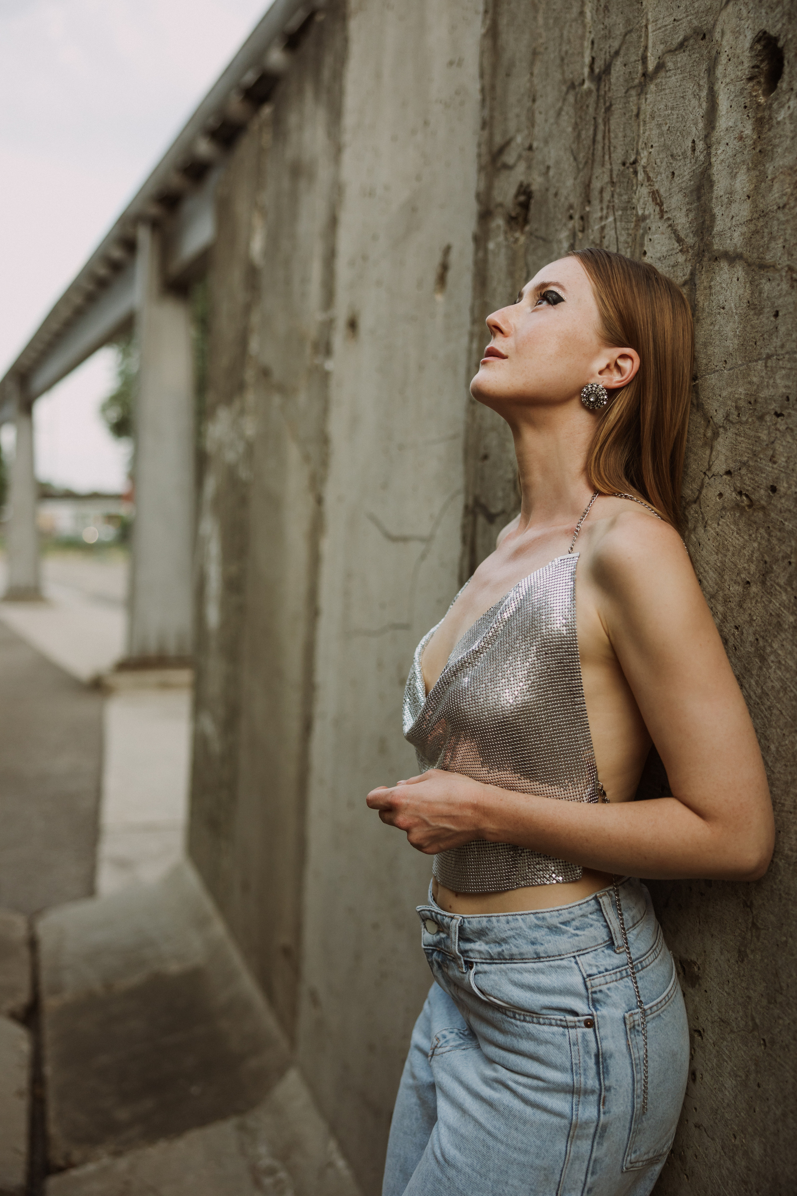 Kreatives Fotoshooting im Karlsruher Hafen. Maria Chistyakovа — Fotografin in Karlsruhe, Baden-Baden und Umgebung