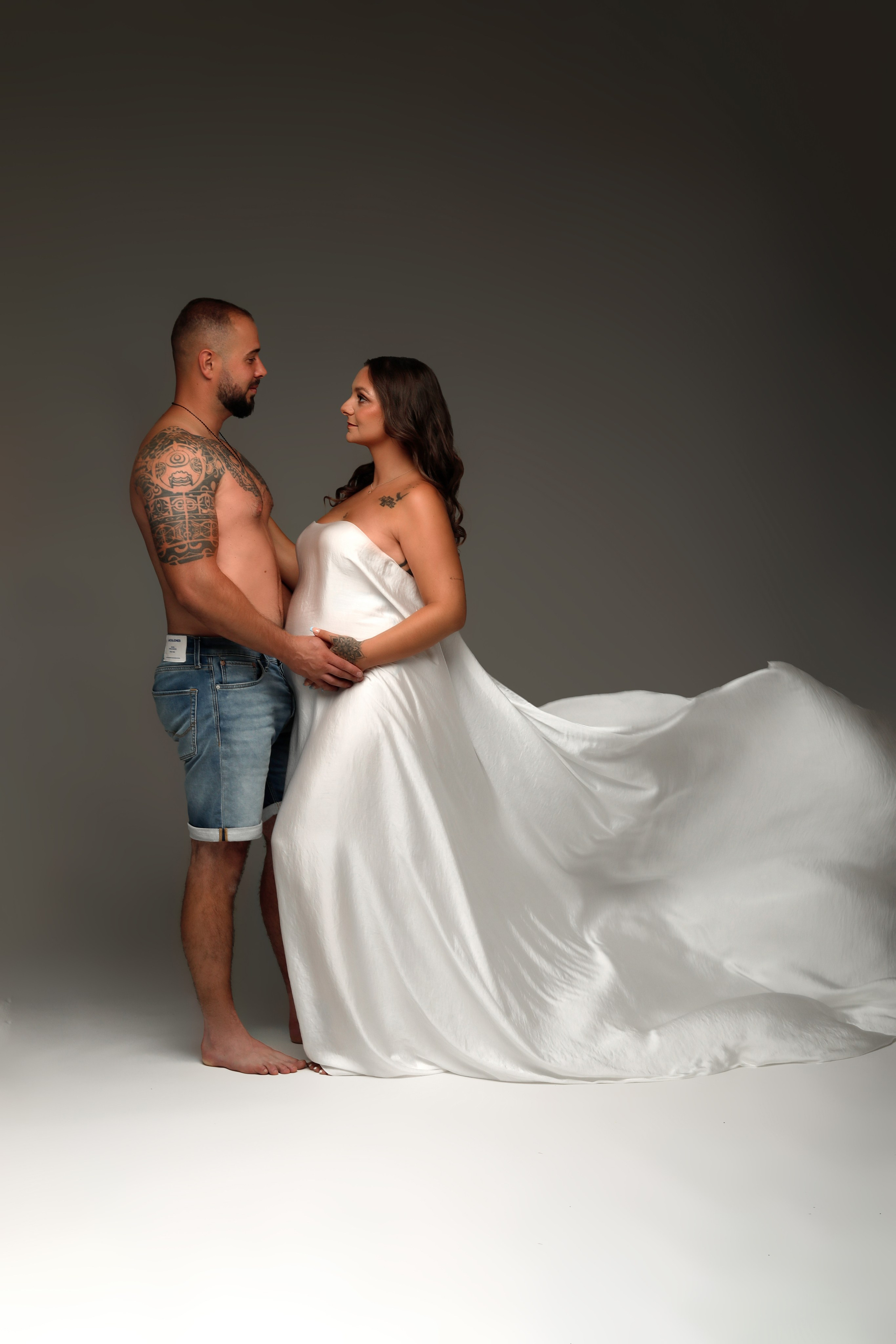Babybauchshooting. Neugeborenen Fotograf Ulm (Umgebung)
