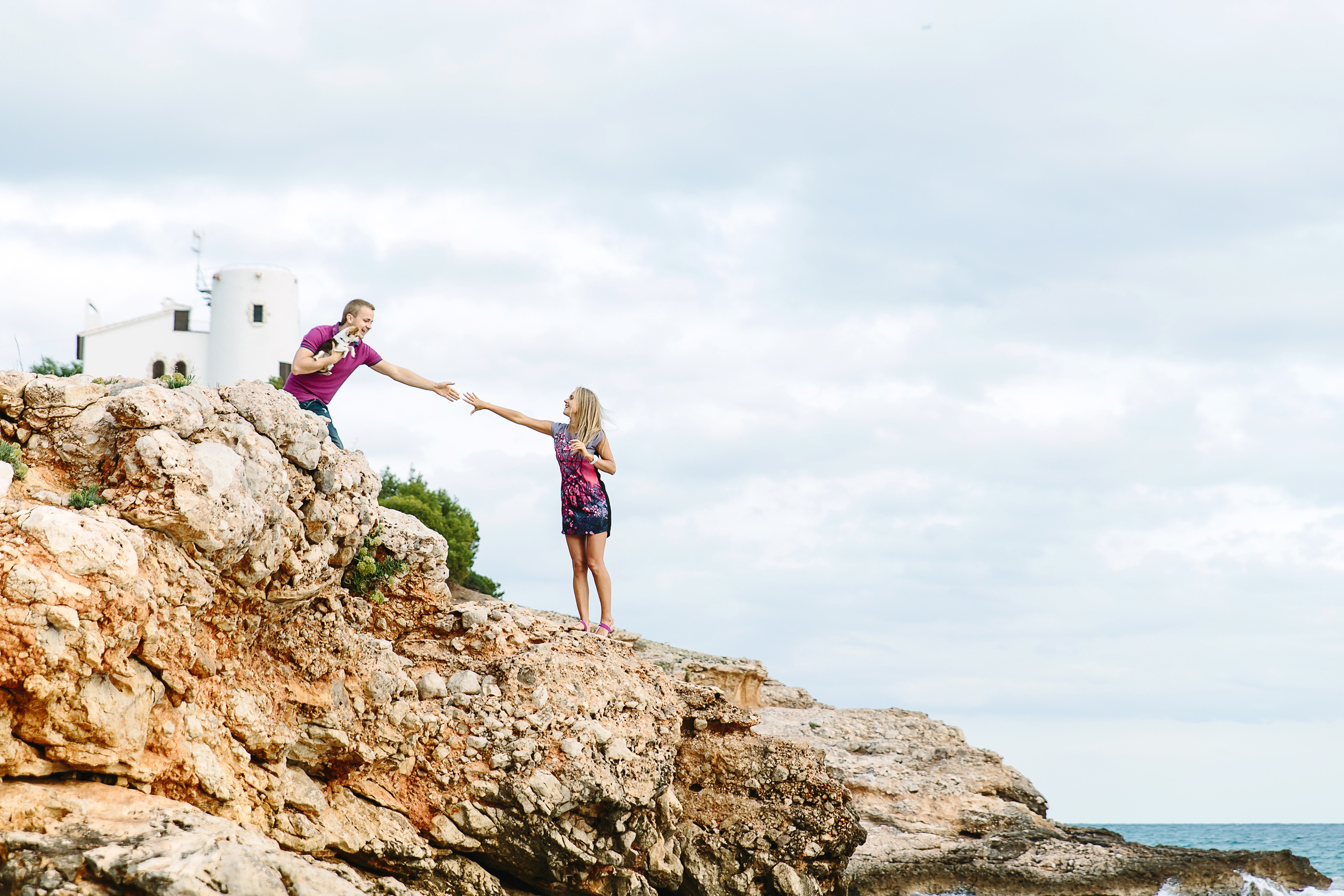 Фотосессия на побережье Коста Дорада. Фотограф в Испании - Андрей Пасе. Фотограф в Барселоне, в Испании, по всей Европе - Андрей Пасечник. Тел