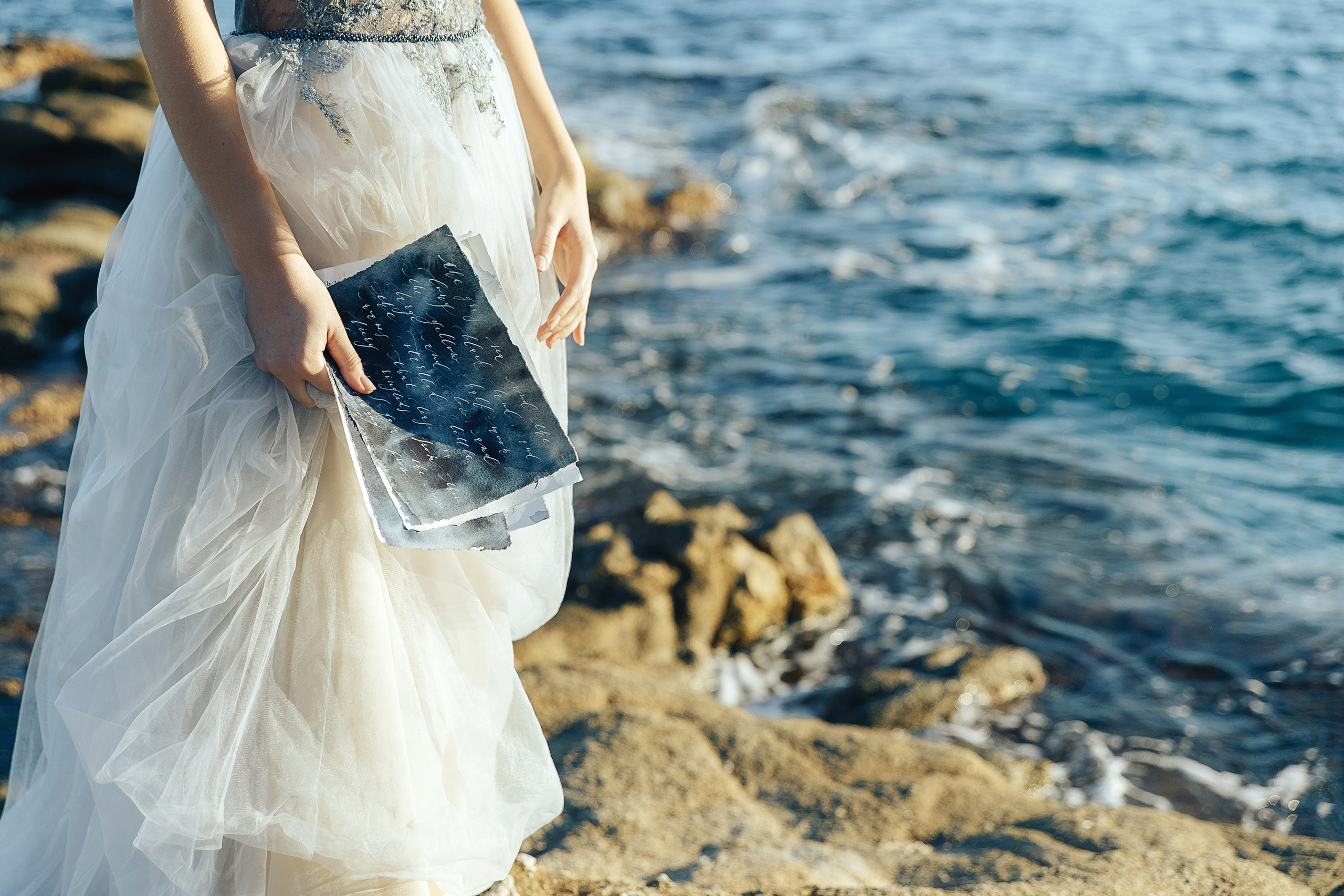 Свадебная фотосессия на побережье Коста Брава, Плая-де-Аро, Ллорет де. Фотограф в Барселоне, в Испании, по всей Европе - Андрей Пасечник. Тел