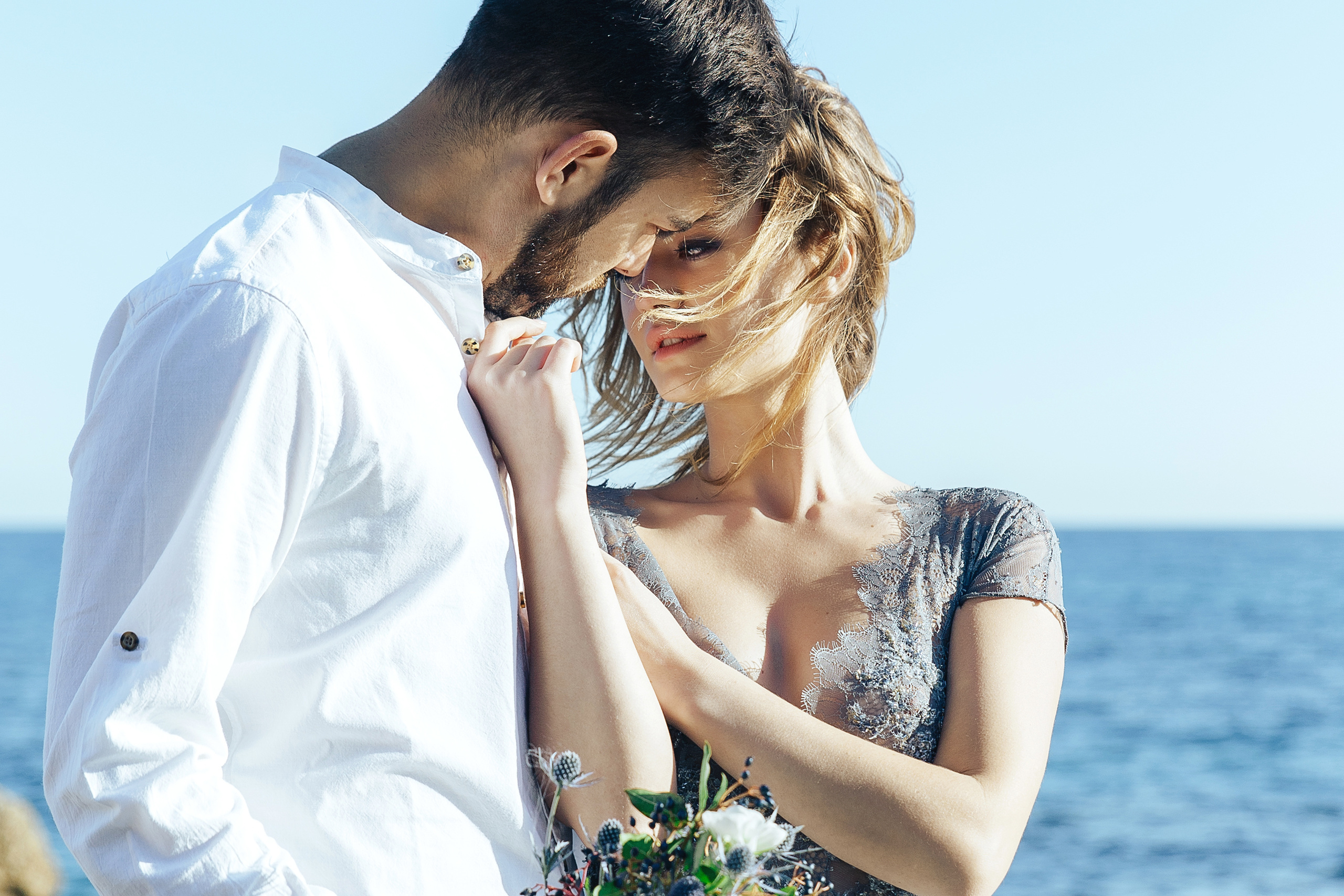 Свадебная фотосессия на побережье Коста Брава, Плая-де-Аро, Ллорет де. Фотограф в Барселоне, в Испании, по всей Европе - Андрей Пасечник. Тел