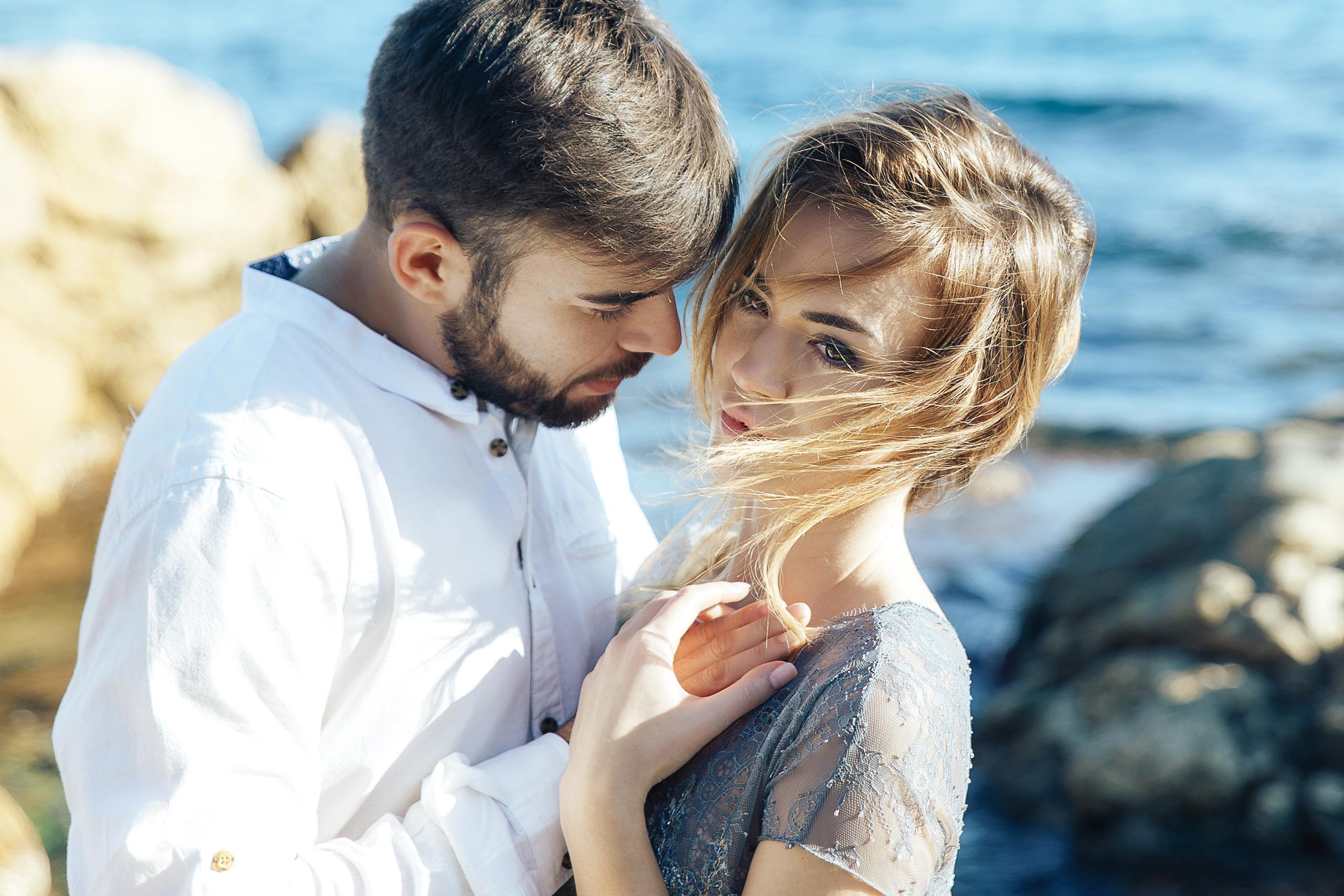 Свадебная фотосессия на побережье Коста Брава, Плая-де-Аро, Ллорет де. Фотограф в Барселоне, в Испании, по всей Европе - Андрей Пасечник. Тел