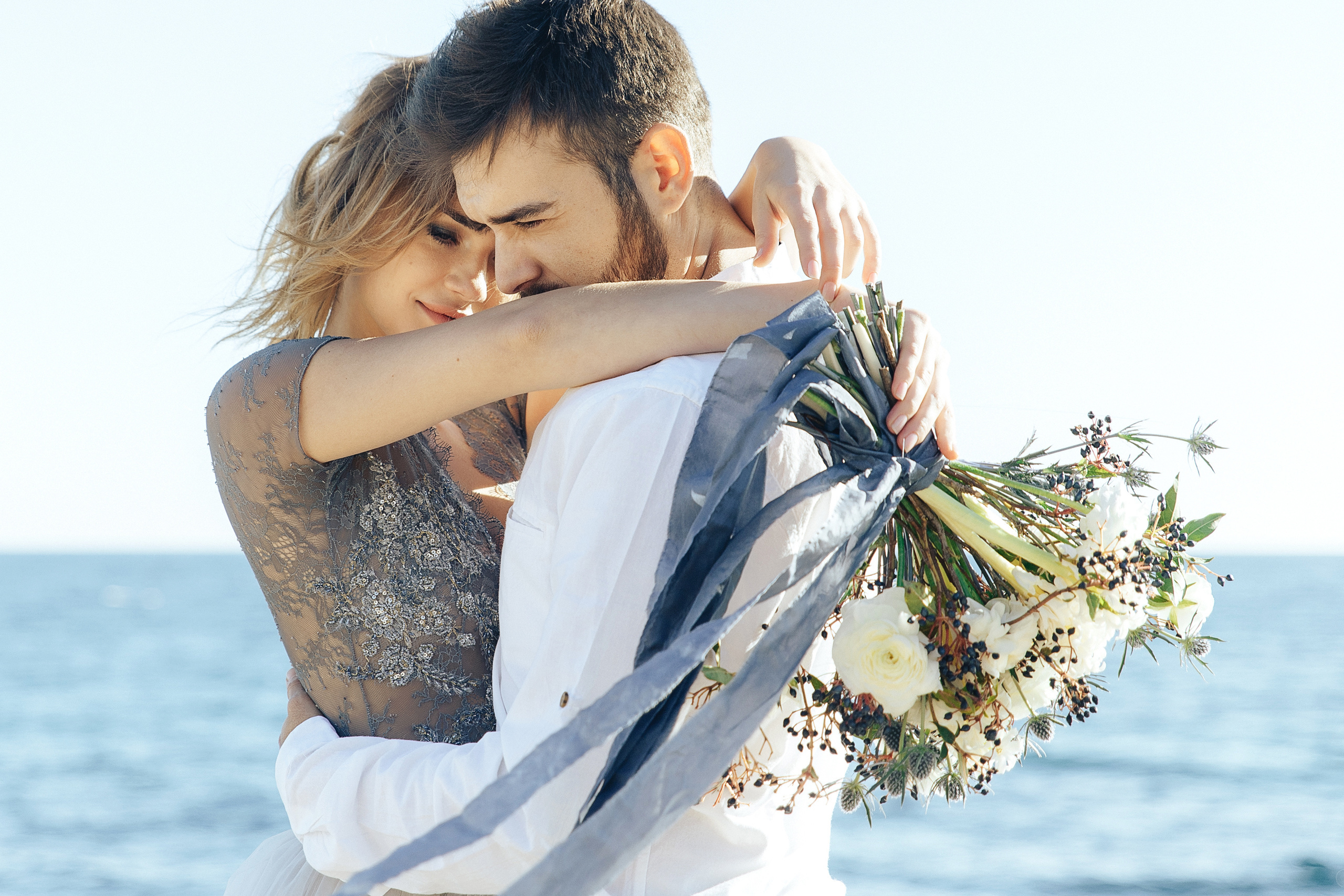 Свадебная фотосессия на побережье Коста Брава, Плая-де-Аро, Ллорет де. Фотограф в Барселоне, в Испании, по всей Европе - Андрей Пасечник. Тел