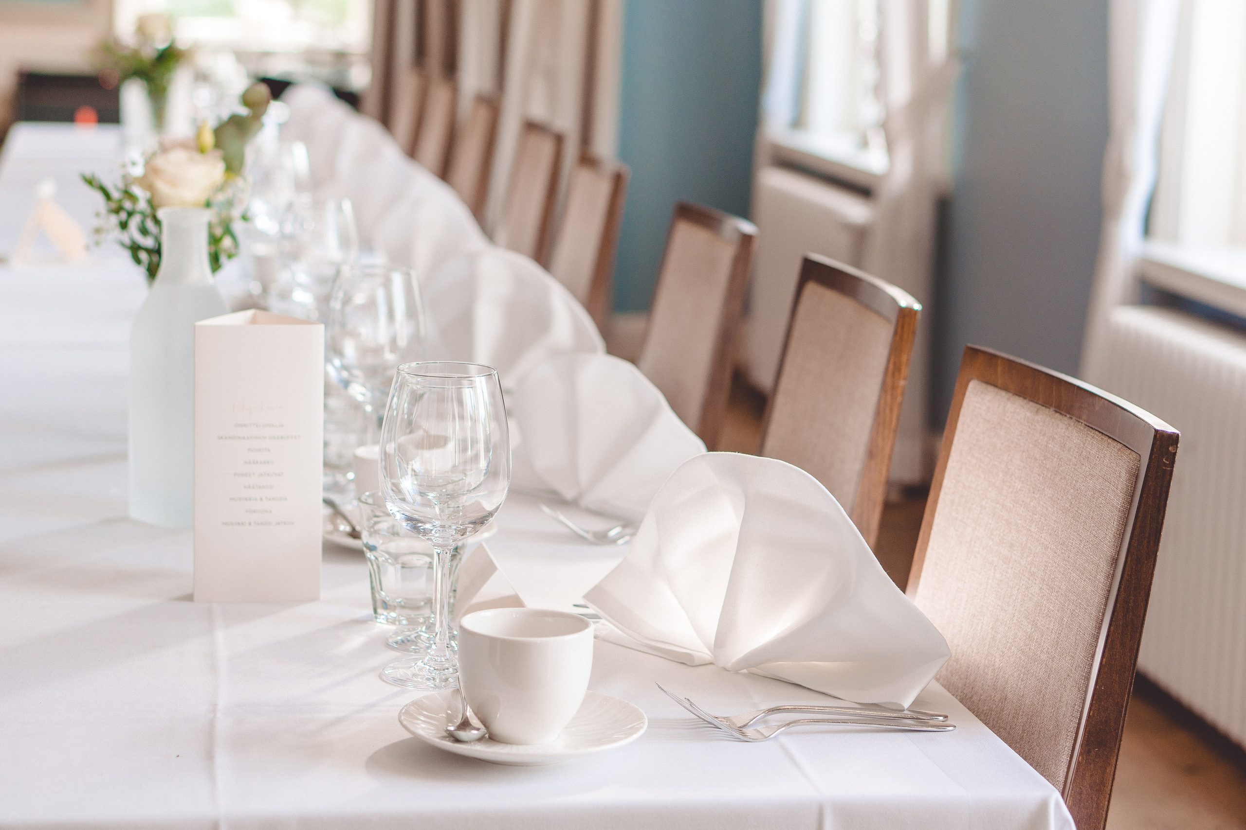 Restaurant Hus Lindman. Anna Z commercial photographer and graphic designer based in Turku