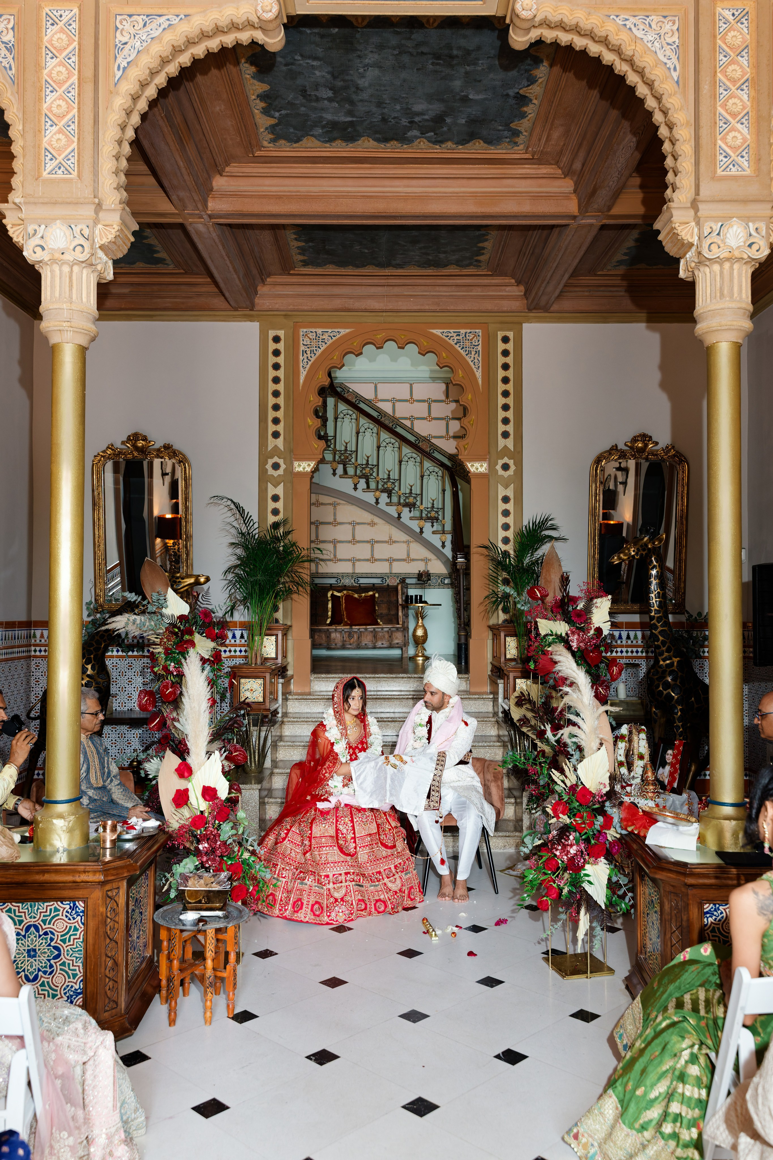 Indian wedding at Gran Villa Rosa, Barcelona