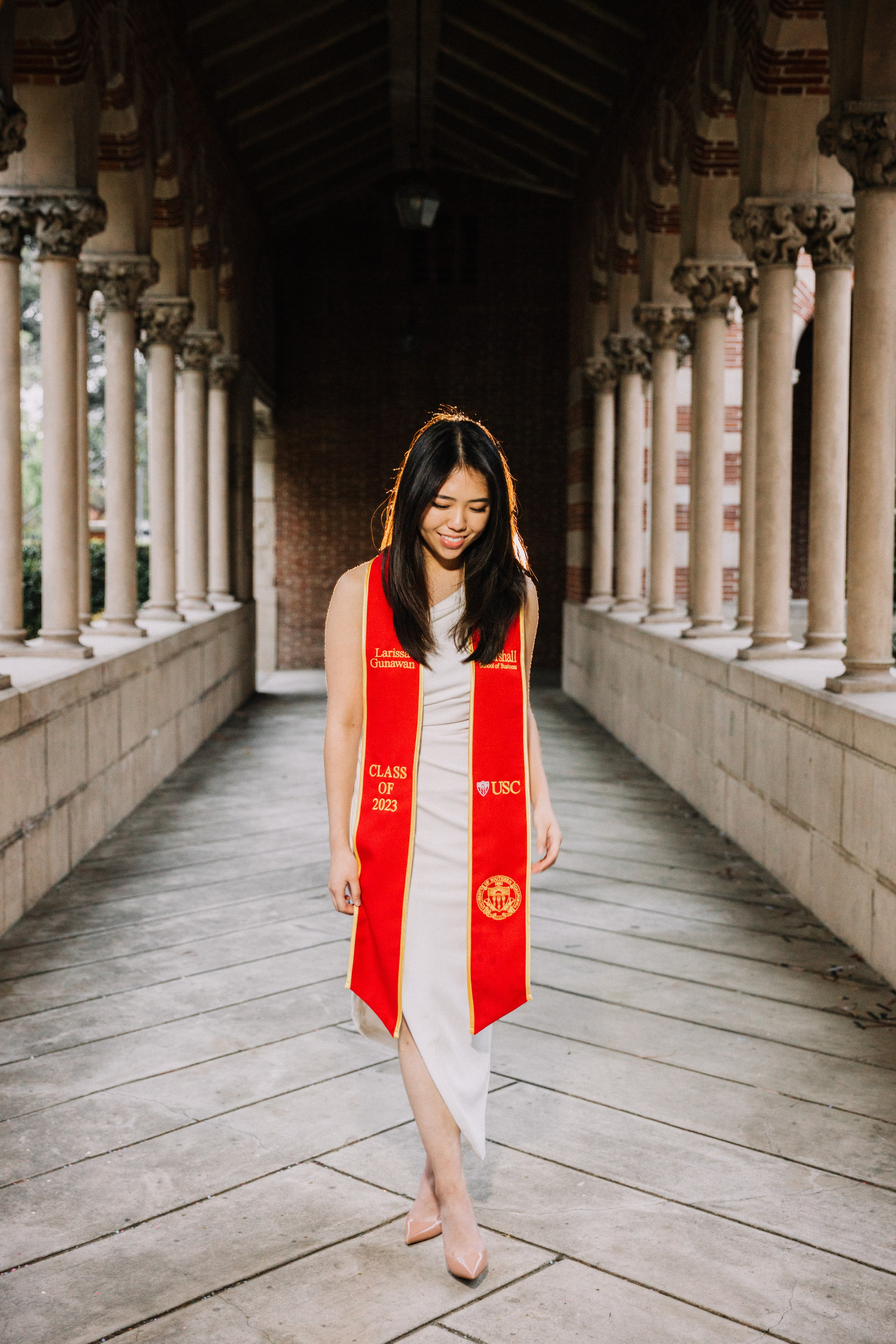 USC Graduation Photoshoot | Taya Frank. Southern California Family and Couple Photographer