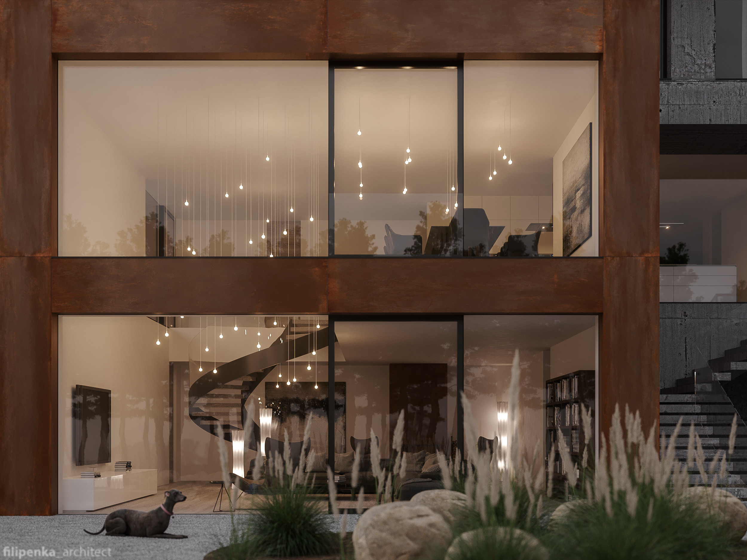 Vila v Říčanech u Prahy.