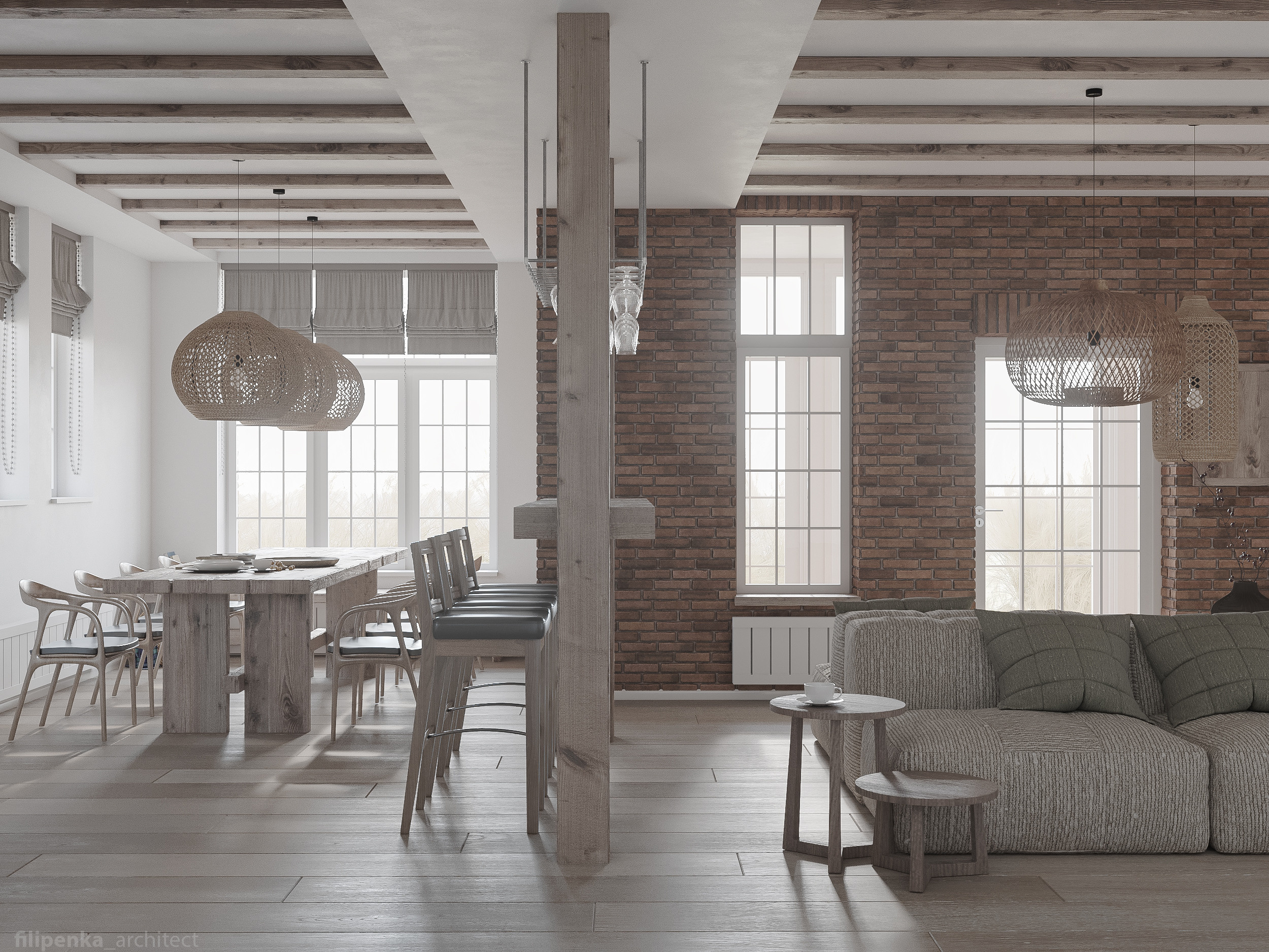 Rekonstrukce RD HRNČIŘE. Filipenka architects